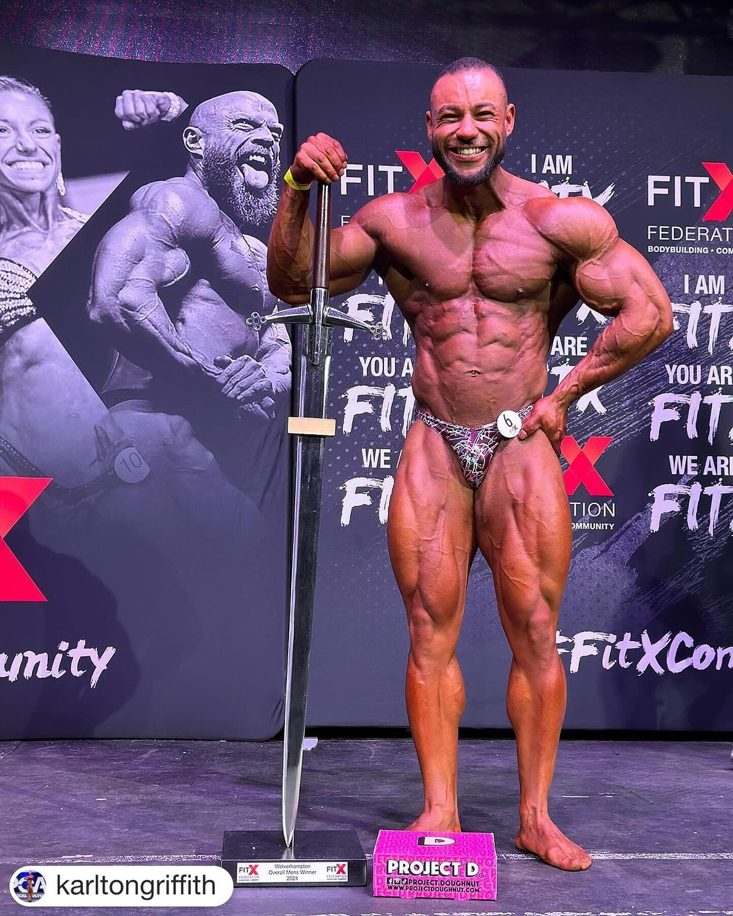 Huge congratulations to @karltongriffith taking the overall @fitx_uk title 🔥🏆 rocking the new Blackcurrant Petrol Swirl exclusive Iron Monkey Trunks 🔥
・・・
OVERALL WIN 🗡️
-
What a day, I went away wanting to put size of for 2 years with @kuba_sylvester_cielen & today we showcased the graft we’ve put in 🤝 honestly unbelievable service, more than a coach, a genuine friend that wants it as much as me! Give him the respect he deserves in this industry 👑
-
Class win, pushed very hard by @jaydavies_uk in second, was a pleasure to battle it out with you mate 🫡
-
Worked super hard while on stage with @fitx_uk 😅 rounds on rounds but it’s nice to be given time and not rushed 🙌🏽
-
The team came out in force and I’ll be post with more detail tomorrow, as you can imagine my phone has gone nuts. Every message will be read and replied to but bare with me!
-
Thank you to everyone that came, messaged, wished me luck 🙌🏽
-
The biggest thank you as always goes to @_summeradelle 36 pregnant and still not moaned once at me, supported more then ever, rode out for me and to everyone that said you can’t prep and be pregnant at the same time🖕🏽We ain’t built the same 🔥
-
More to come from me still 🤘🏽