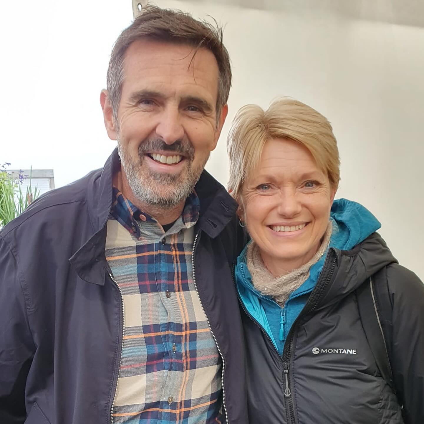 When you meet one of your gardening heroes @adamfrostdesign What a nice man. #malvernautumnshow