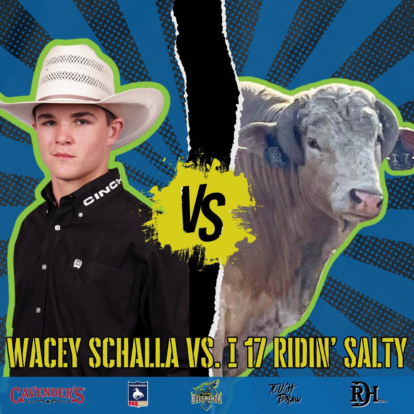 The draw is in for BULLNANZA and @waceyschalla_ is up against I17 “Ridin’ Salty” from @mccoy_ranch!
Come join us this weekend for some @prca_prorodeo Xtreme Bulls action in Guthrie Oklahoma at the @lazy_e_arena
Country music to headline Friday with @joshabbottband and special guest @brian.callihanmusic. Then Saturday night with @ernest and special guest @justin3doorsdown!
Also, @forriejsmithcowboy and the governor of Oklahoma @govkevinstitt will be in the house!
@cavenders | @reddirthatco | @americanhatco | @oakandeden
Tickets available at LazyE.com
#bullriding #cowboy #countrymusic