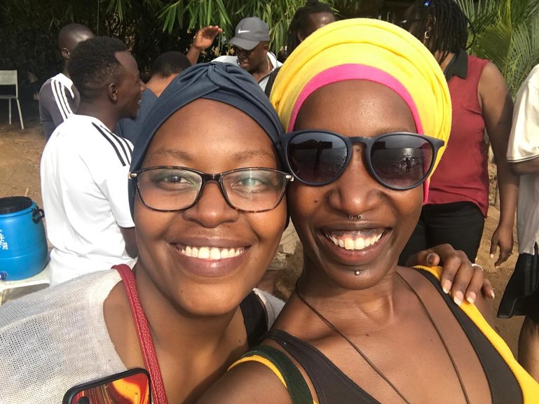 Bushee 🕊️ it’s been a week since you suddenly left us and we’ve journeyed to lay you to rest today 😢 I would need a book to write about the insane and hilarious adventures we’ve had from 20 years ago. I hope you’re in peace wherever you are and are laughing up a storm with @iambigmic ♥️ ♥️ 💔