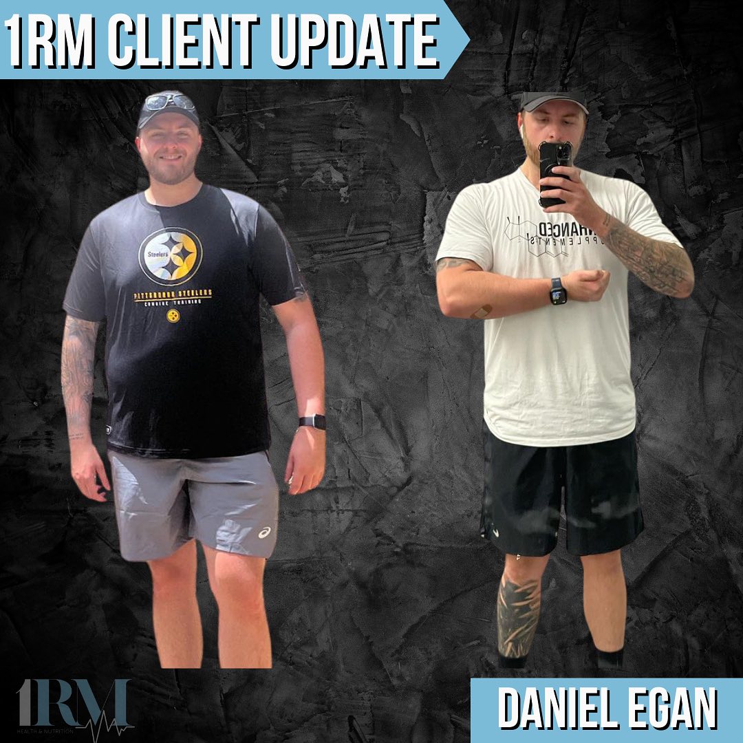 Extremely proud of this man!
1RM client @dan0897 has been absolutely killing it over the last 15 weeks. Daniel has dropped a staggering 15 kilos in that time‼️
Daniel is not only looking better but he has gained a new world of confidence, has a new love for training and a better relationship with food.
The journey has only just begun for Daniel as the goal now is to continue getting bigger, stronger and leaner and continue improving on the hard work he has done.
Just goes to show consistency and hard work do wonders! 💪
#beforeandafter #training #transfromation #weightloss #fatlosstips #fatlossjourney #training #nutrition #gym
