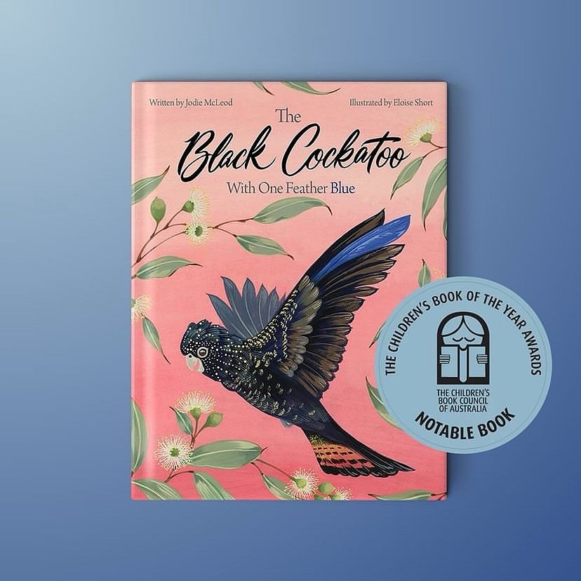 Celebrating this little book making the notables list and now in the running for the Children’s Book Council of Australia’s Picture Book of the year for 2024.
Written by the brilliant ideas queen @jodiemcleodwriter and illustrated by the incredibly talented @eloiseshortdesign and designed by moi.
I feel so proud to be a small part of this industry and isn’t it fantastic that producing this amount of Australian picture books (and more) is a viable option thanks to our book loving community.
🎉🎉🎉
#cbca2024 #cbcanotables2024 #australianchildrensbooks #australianbooks #cbcabookoftheyearawards
#theblackcockatoobook #blackcockatoo #indiepublishing #seflpublishing #bookawards #aussieauthor #bookdesigner #publishingservices #australianpicturebook