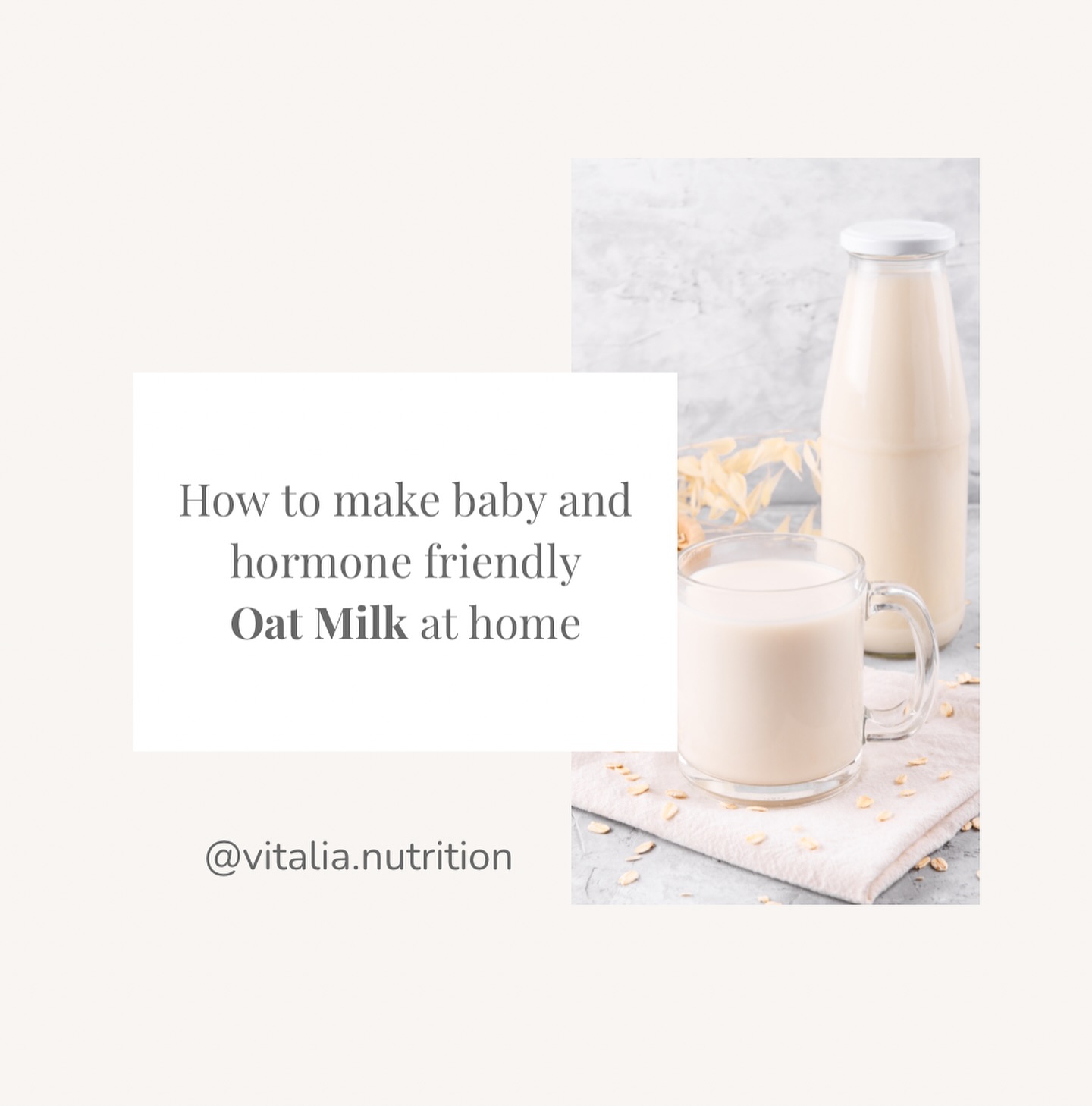Did you know you can make your own oat milk and it’s super easy?? 🌿🥛
I started doing my own since I haven’t given the bebes anything from a package to avoid unnecessary fillers and additives. It’s not good for them or for our hormones.😒
These additives in plant-based milks can disrupt hormonal balance ⚖️, affecting both adults and babies 👶🏻. Many fillers, preservatives, and emulsifiers can interfere with the body’s natural hormone regulation, which is especially concerning for young, developing systems. 🚫🍼
So if you want to start making your own oat milk here’s how you do it in literally 5 minutes ⏳👆🏼
#oatmilk #homemadeoatmilk #momlife #momboss #momlifebelike #momlifeisthebestlife