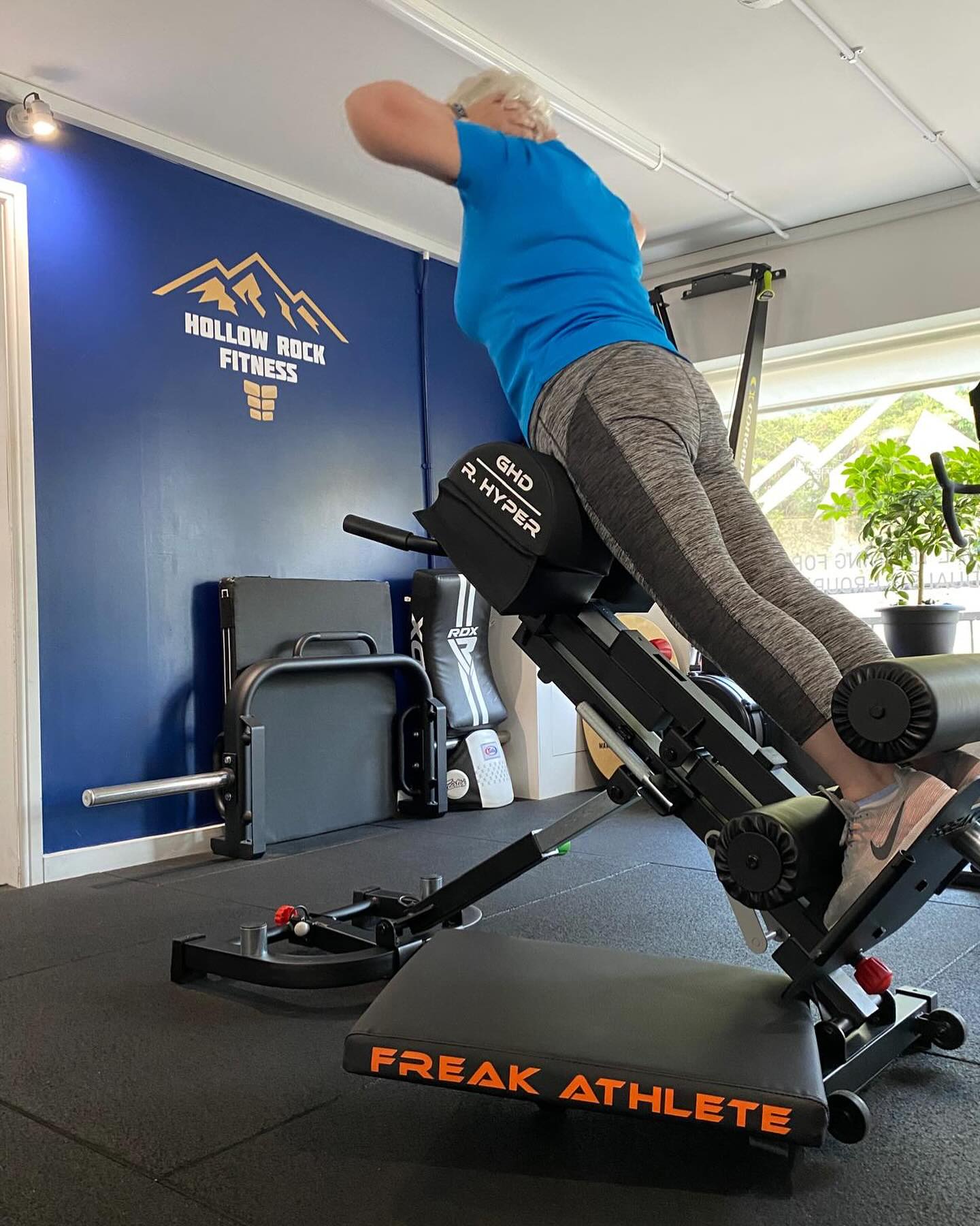 Meet Barbra, 76, smashing her Bank Holiday on the new Freak Athlete bench #Goals #bankhokiday #personaltraining #freakathlete