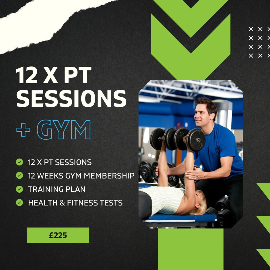 🏋️♀️ PT & 3 MONTHS GYM 🏋️♀️