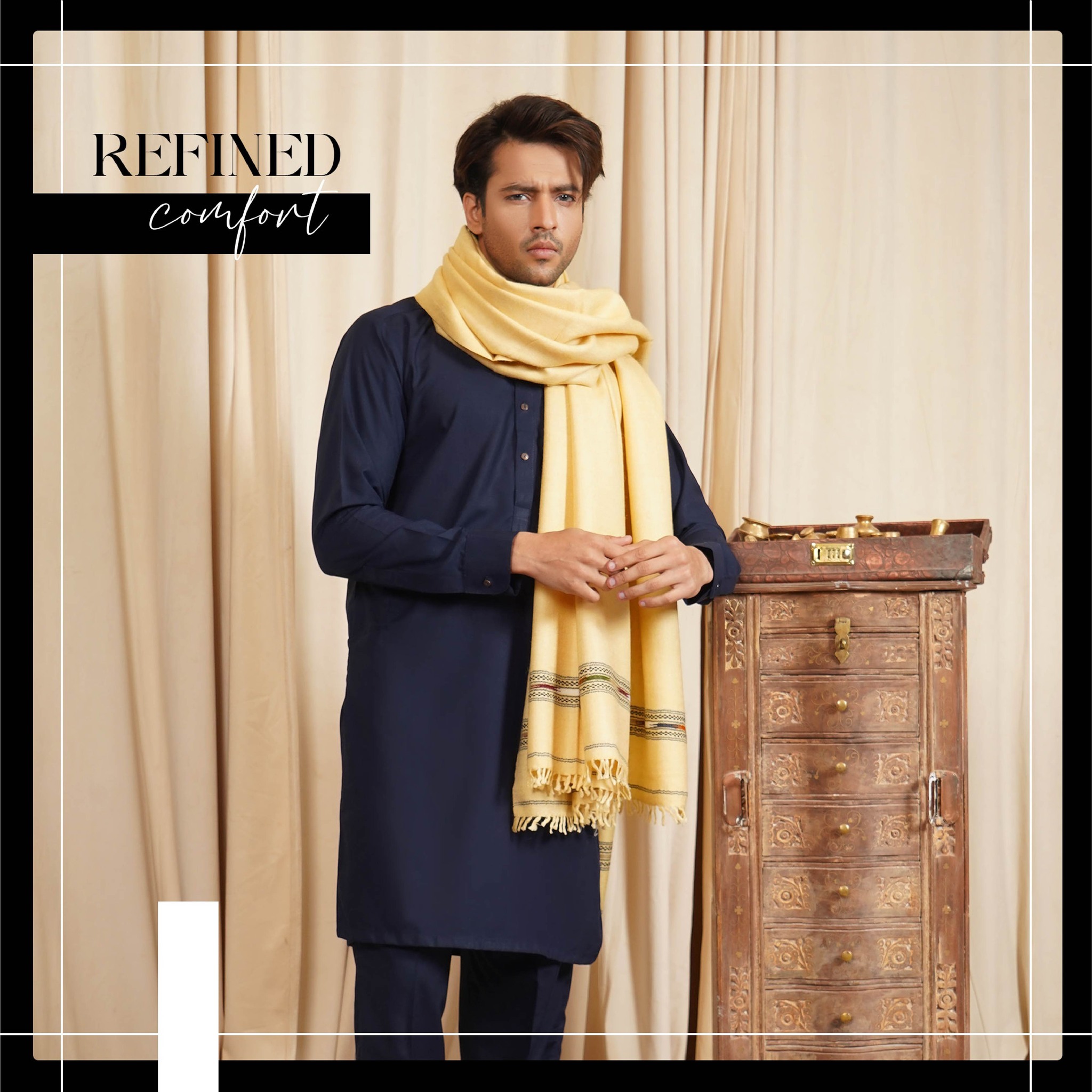 Introducing our latest arrival – the men's shawl collection ✨
Transform your look effortlessly with our men's shawl collection. Versatile and stylish, these shawls are the perfect accessory for any outfit.
#menshawl #mensfashion #newarrival