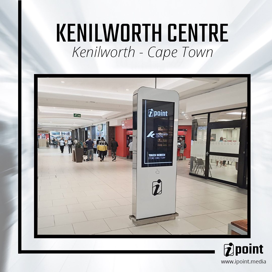 NEW SITE UNLOCKED!! ✅
We recently expanded our Western Cape Portfolio of malls.
Introducing Kenilworth Centre in the heart of Southern Suburbs in Cape Town.
4 Touchscreen directories are placed in major intersections in the mall for your convenient shopping experience.