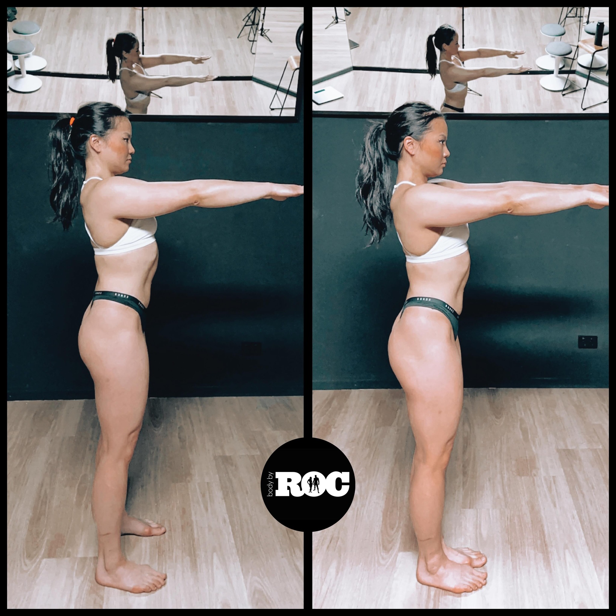 .
Booty by Roc 🍑
This is @donitaloquita , she wanted bigger glutes (booty) and more muscle tone around her lower body (legs), we accomplished this progress is less than 12 weeks.
When focusing on building the glutes (booty), we need to treat the focus like any other muscle group; aiming for stimulus of desired muscle group fibres, into recruitment of those fibres, into microscopic tear of those fibres…
Then outside of the gym; nutrition, rest and recovery of torn fibres into repair and growth, resulting in more muscle tissue on a microscopic level of that muscle group
Knowing the anatomy of the glutes (booty) and which movements that stimulate each part of the muscle group helps with creating your training program and choosing the most effective movements so you’re not wasting your time and getting as much results as possible.
For more information in changing your physique, getting stronger, healthier or just wanting more accountability; send through a direct message about online, or face to face coaching
📱🖥️📧💯