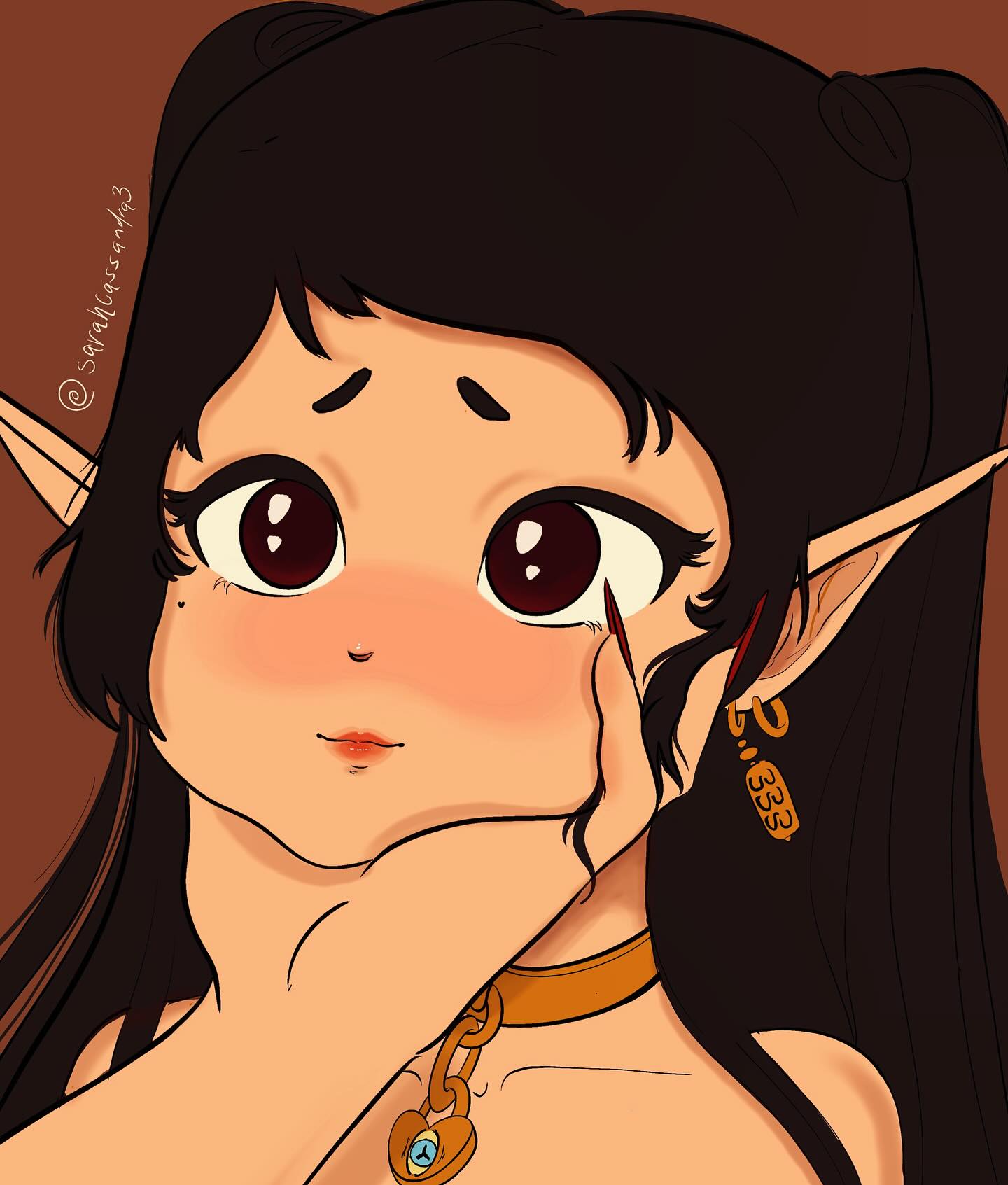 Sketch revamp she was originally a Cupid but redesigned her with no wings 🪽. Sometimes I go back to old sketches I was stuck on and add what I’ve learned since then or a spark of inspiration comes about…
I like her earring and necklace.
She’s in love with her ✨
Maybe obsessed alittle
Anyways have a good day yall stay positive y kind as always 🫶🏼
#anime #sketch #refrencesketch #artist #arte #animegirl #obsessed #obsession #loveslave #loveyou #lovers #animeart #animeartist #kawaii #cutegirl #drawart #sketch