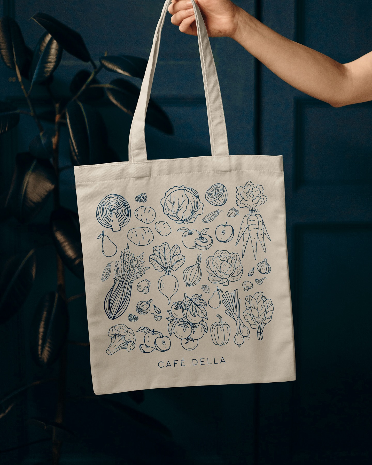 A fresh food run deserves a cute bag. We designed this tote bag for @cafedella, a café, market and bakery providing vegetable forward dishes and house-made pastries out of Hailey, Idaho. 🍅🥬🥕🥔🫑
#illustrations #designer #designinspo #designinspiration #branddesigner #veggies #branding #graphicdesign #graphicdesigner #adobe #adobeillustrator #brandinginspiration #branddesign #merchandise #totebag #troutdesignco