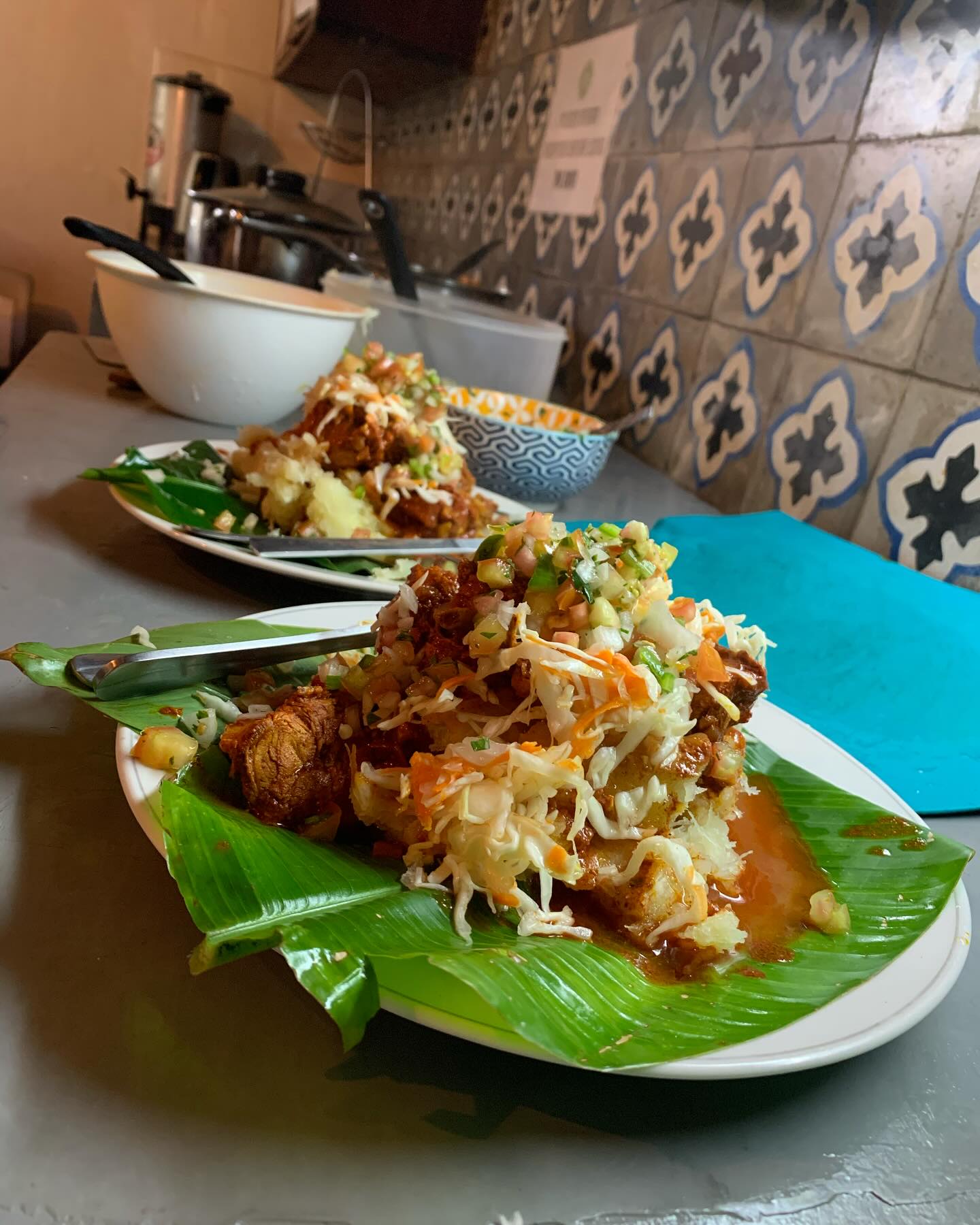 The great result of a cooking class this week! 😋😍🍽️
Are you also interested in a cooking class? Just write to us! You will of course also receive information during your stay at Tortuga Booluda. 🐢 We look forward to seeing you. Saludos 👋
#cooking #cookingclass #cookingclasses #delicious #tasty #foodporn #nicaragua #nicaragua🇳🇮 #león #hostel #tortugabooluda #tortugabooludahostel #hostellife #visitnicaragua #authenticfood #bienvenido #enjoyyourmeal #enjoyyourstay #travel #travelling #travel