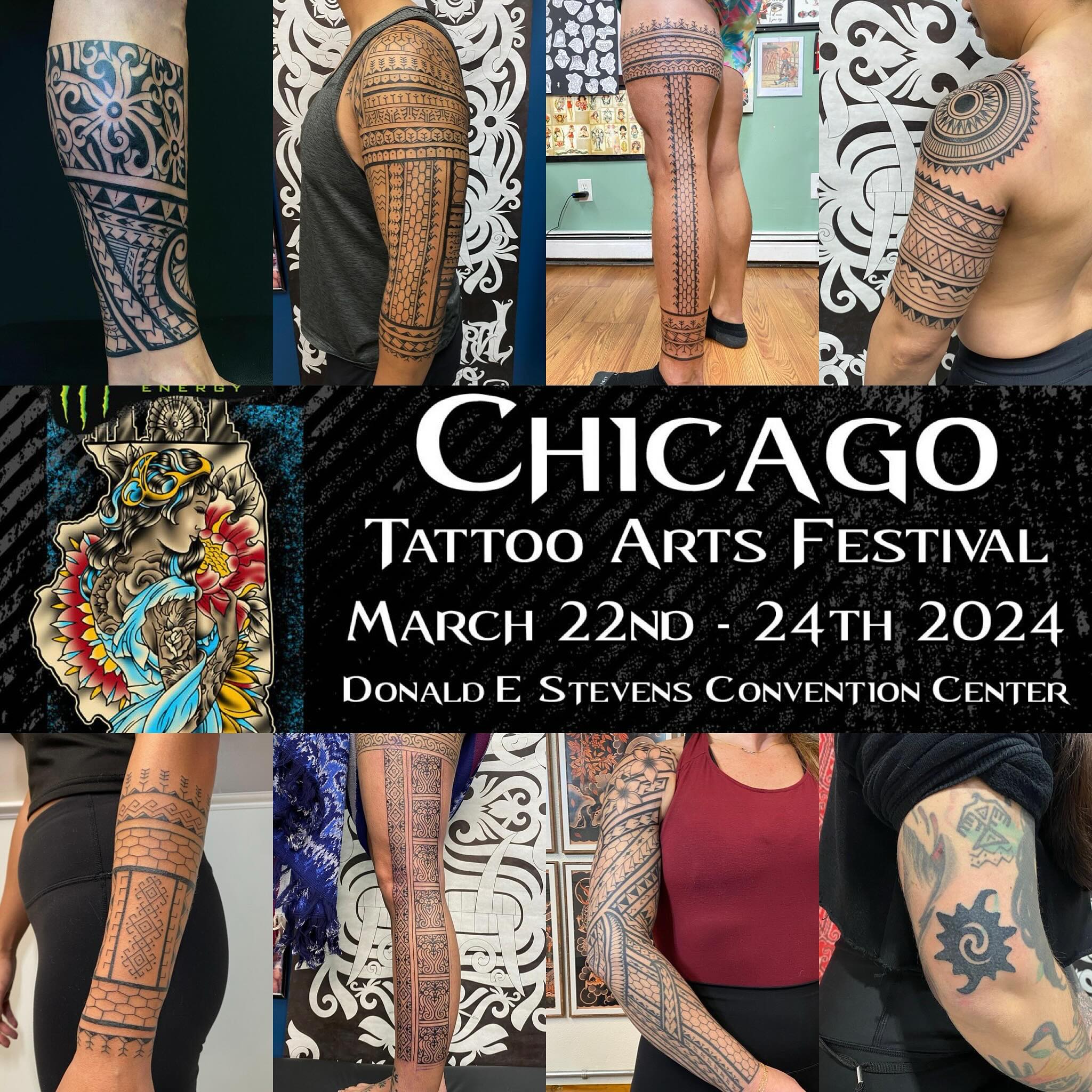BOOKS OPEN FOR CHICAGO!
🌀 March 22-24 @chicagotattooartsfestival
🌀 March 25-29 extra Chicago dates available
•Traditional tribal tattoos done by Handtap, handpoke, or machine
•Specializing in Borneo, Filipino, & Polynesian inspired designs.
•Flash is available, customs welcome, as well as free-hand sessions
🌀PLEASE DM TO BOOK & share with your Chi town friends! Cheers! 🤙🏾
@villainarts @tattoopunks #chicago #chicagoillinois #chitown #chicagoil #chicagotattooconvention #chicagotattoo #tribaltattoo #tribaltattoos #handtapping #handtappingtattoo #handtaptattoo #borneo #borneotattoo #dayak #dayaktattoo #filipino #filipinotattoo #filipina #kalinga #kalingatattoo #polynesiantattoo #polynesiantattoos #tribal #tattoopunks #chicagogram #chicagoartist #chicagotattooartist