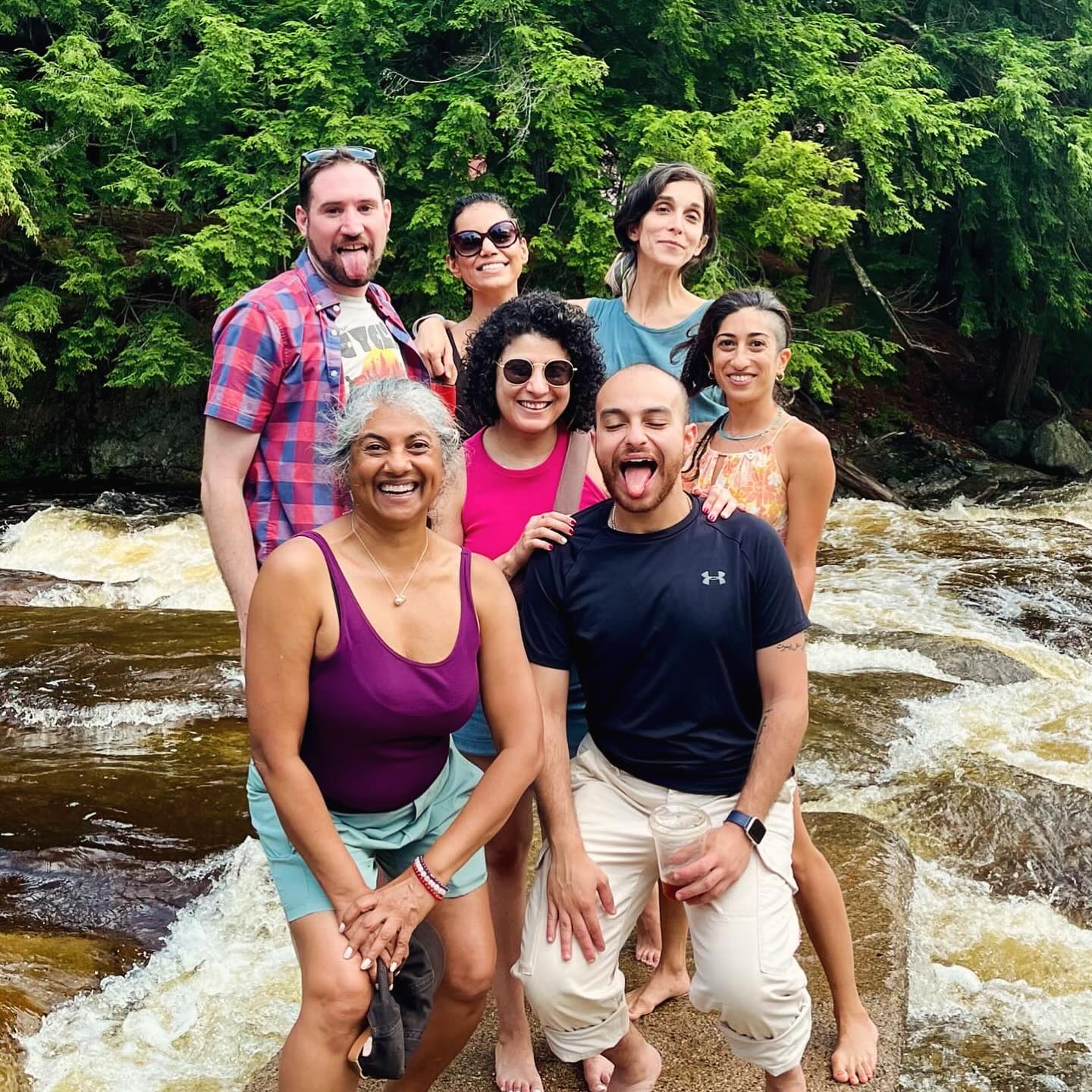 Thank you @nytw79 for hosting #TeamALAA for this gorgeous brat summer residency moment @dartmouthcollege. Grateful for an incredible week of loudly laughing with and being roasted by this group of beautiful humans and brilliant artists, all while breaking apart and putting back together this crazy center piece of the ALAA Family Trilogy under the visionary (and very slay) directorial vision of @shadiismyname.