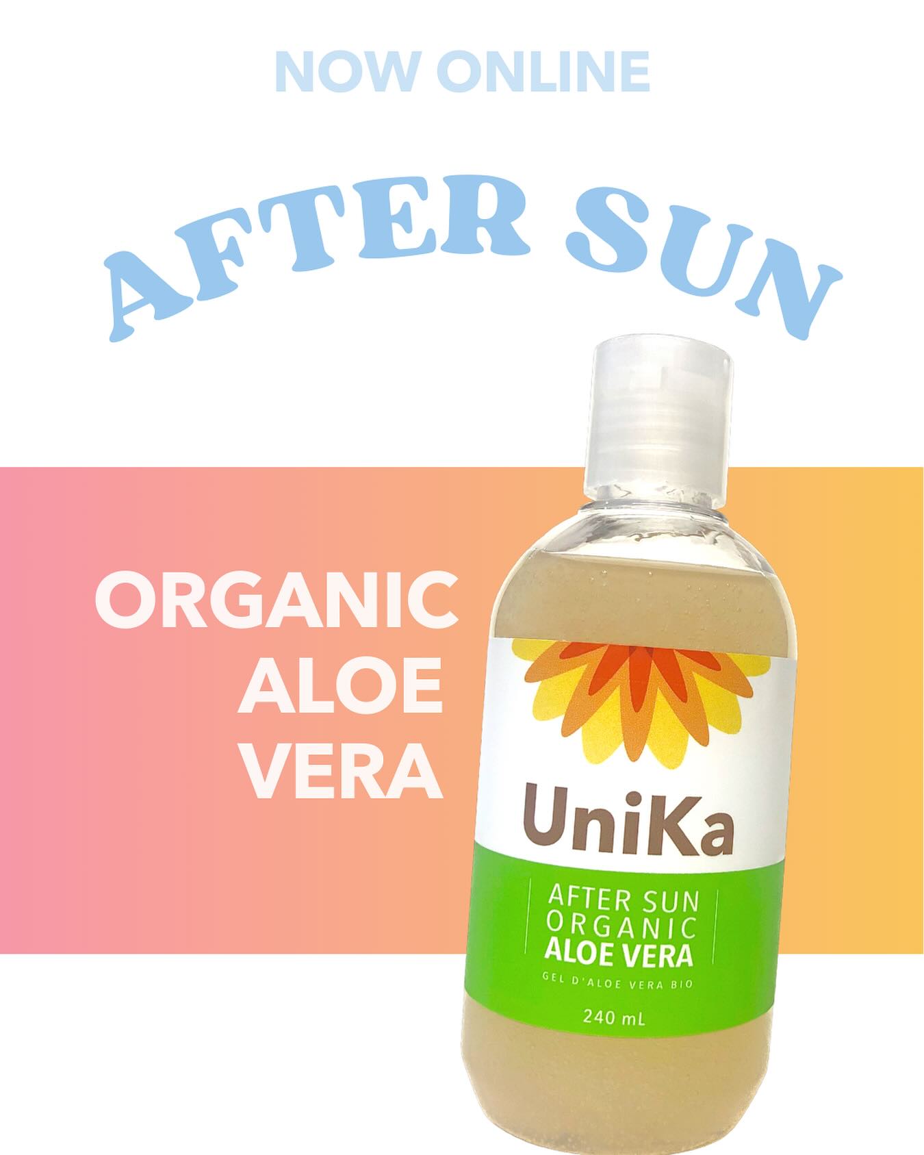 ⭐️ NEW ORGANIC ALOE VERA ⭐️
Bigger than before and perfect for that “after sun” skincare routine ☺️ #beachready