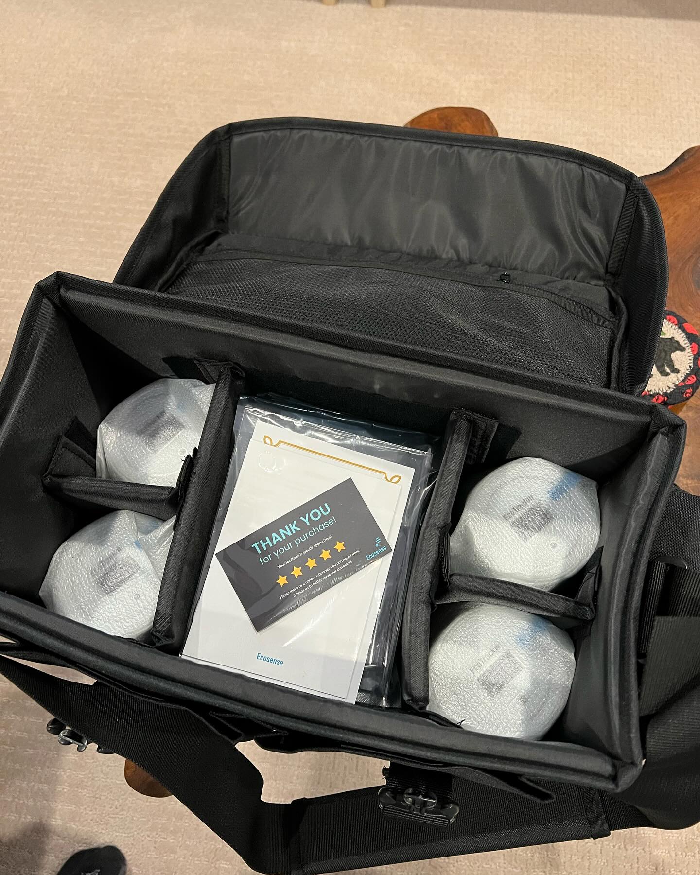 Very excited about our newest diagnostic tool from @ecosense.inc. This device will better help us choose the most efficient location for a mitigation system so we get it right the first time and every time!👍