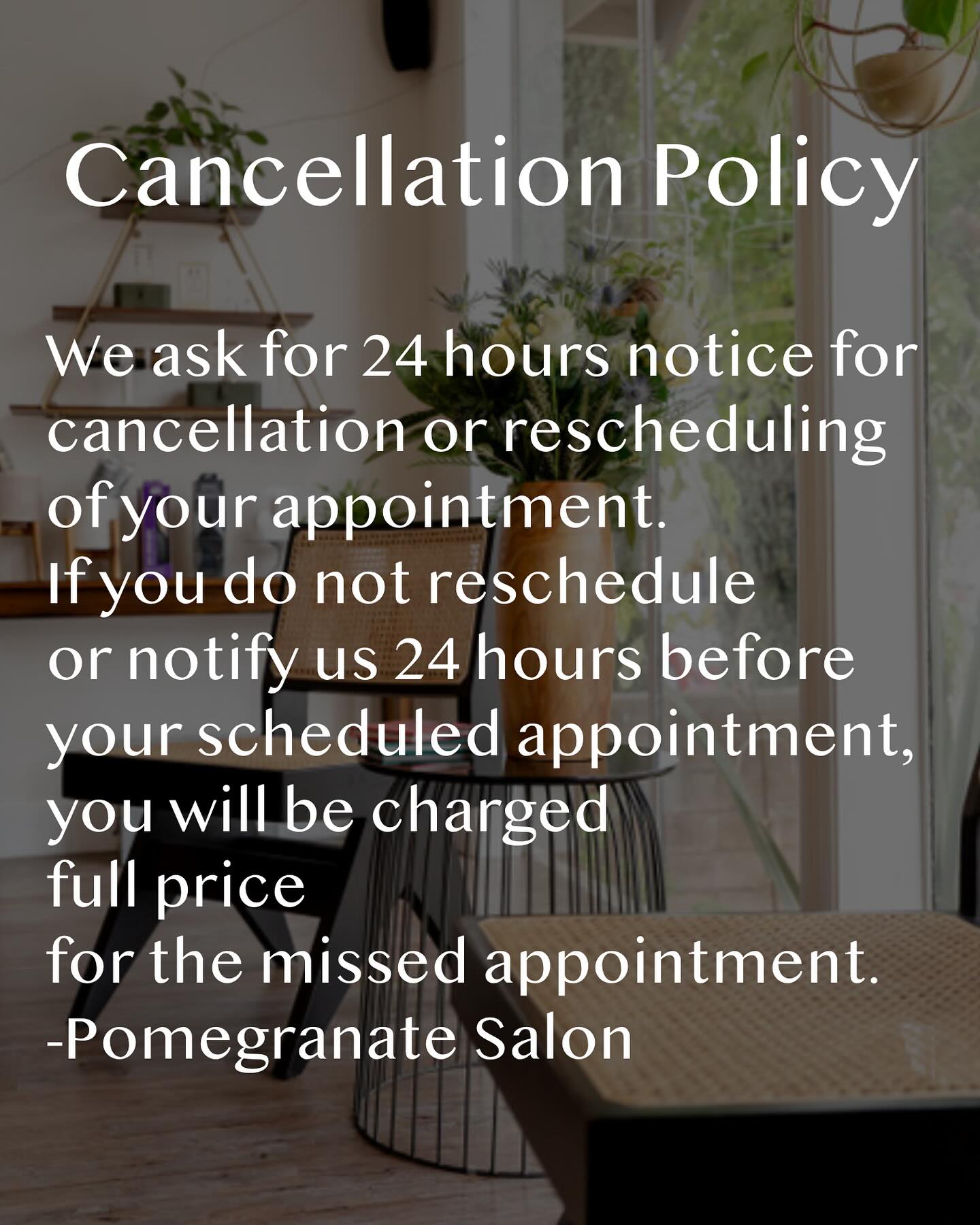 Thank you for supporting our small business! 🩷🩷🩷#pomsalon #davisca #saloncancellationpolicy