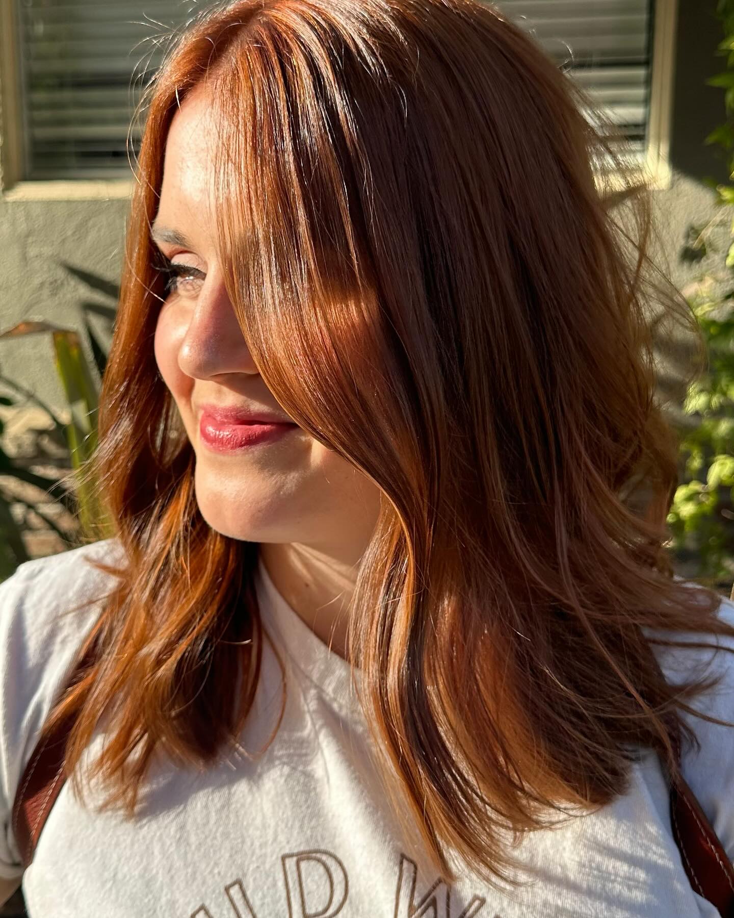 Oooo! Copper! Beautiful #pomsalon #cowboycopper #copperhair #redhair