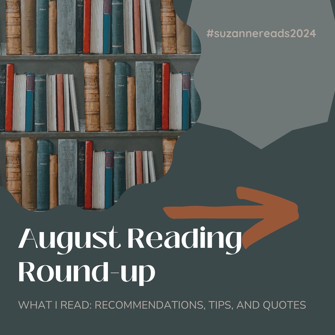 August reads: eh.
I enjoyed many of these, but only loved one surprising book. Colton Gentry’s Third Act presents like a straight fluffy rom-com, but it had more depth than that. Plus, it was written beautifully. Not that romance novels can’t be well-written, but I was surprised at the skill in this novel.
I was glad to finally finish Misreading Scripture with Western Eyes (it only took me months ), and I’m excited to read the follow-up Misreading Scripture with Individualistic Eyes. Great books if you’re interested in the Bible, its cultural background, and how it’s understood in cultures other than our western, American space.
📗 How was August reading for you?
📘 What was your favorite read of last month?
📙 What’s next on your TBR?
#suzannereads2024