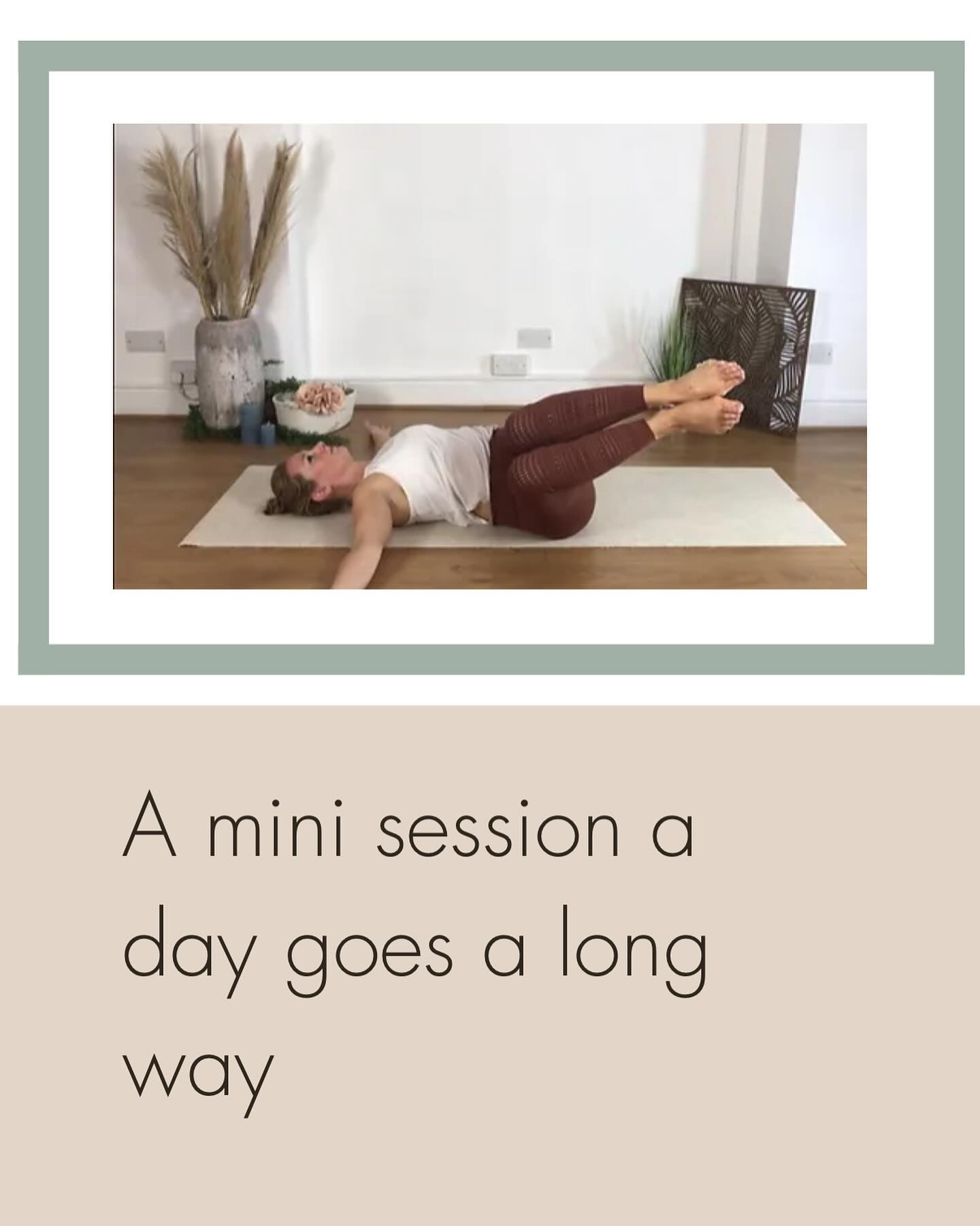 This month’s challenge is ‘A mini session a day goes a long way’.
Sometimes we put off doing exercise because it feels like it takes too long out of our day. But little and often goes a long way. This month I have given you some mini targeted sessions to do each day so it is realistic to fit into your busy schedule. These mini videos will make it easy to add this into your routine. You could do these videos for a little session when you wake up in the morning or maybe after a long day at work.
Get signed up to the Core Membership to get involved. Link in bio.
#pilates #pilatesmini #coresession #pilatesonline #core #coremembership