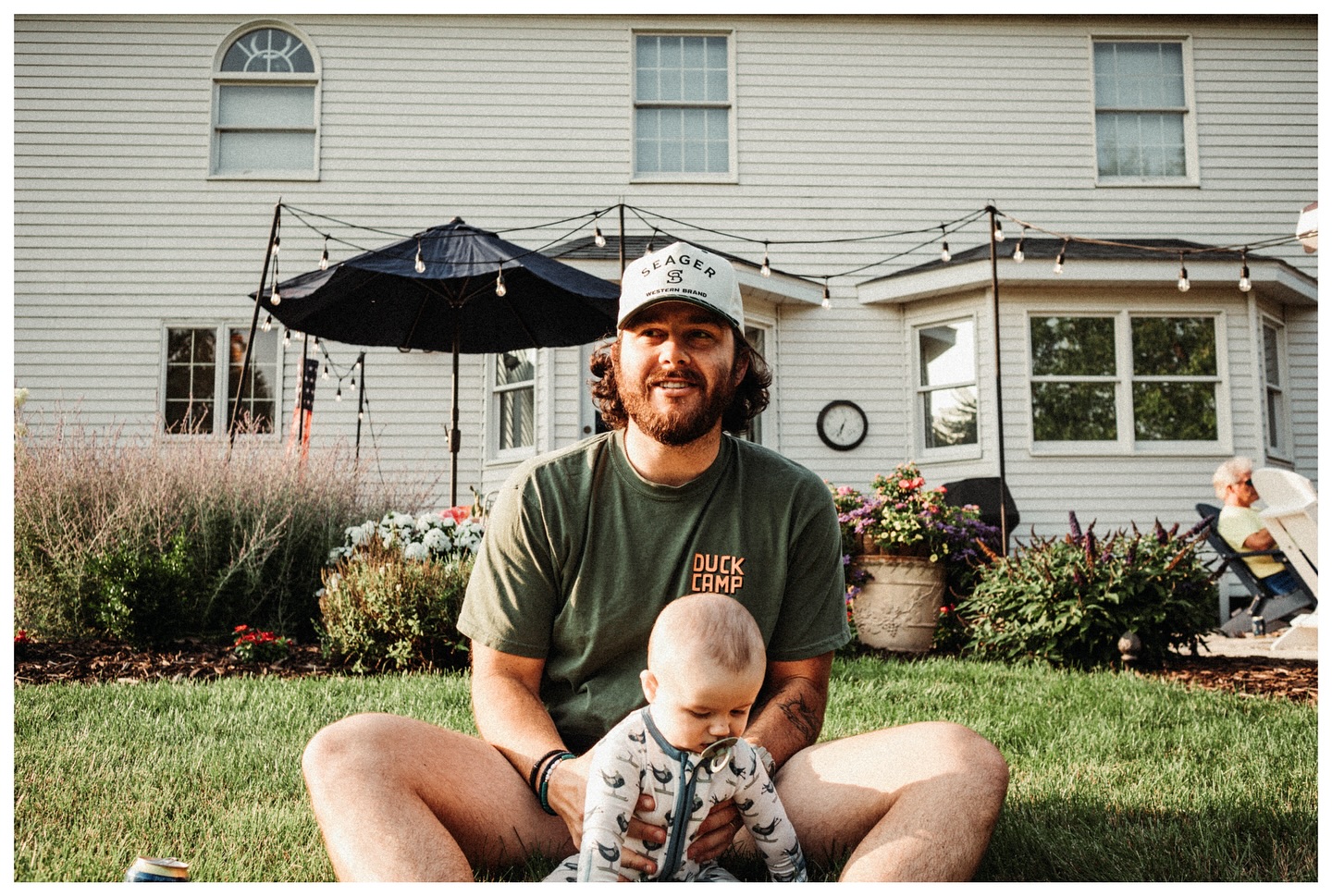 First time at Grandpa’s House 🏡