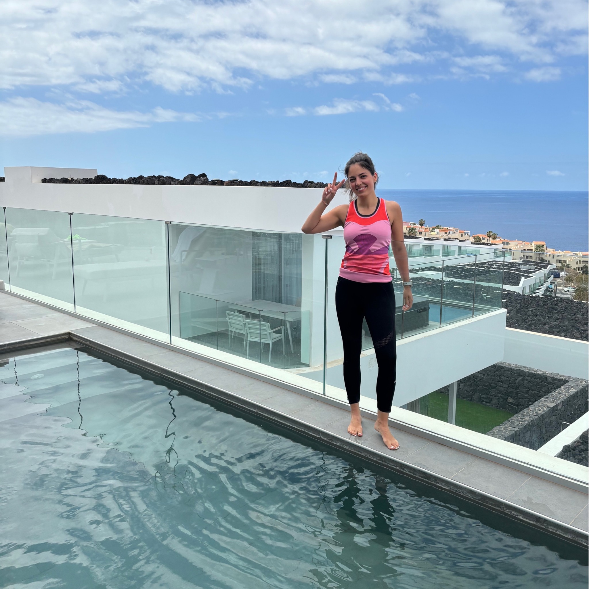 Futás után.🏃🏻♀️💪🏻🌴Ti mentek ma edzeni?🙋🏻♀️