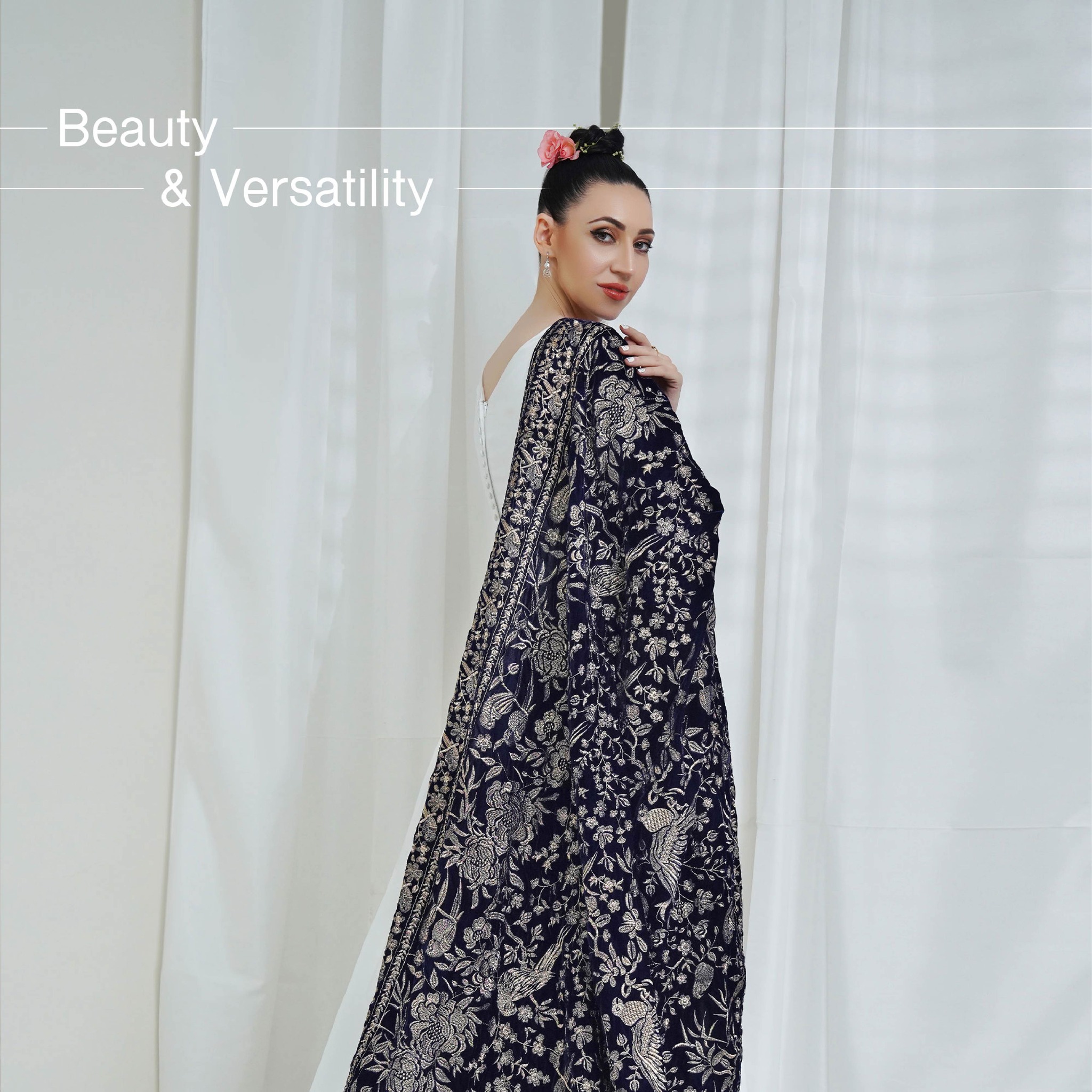 Discover the timeless elegance and unmatched versatility of our perfect shawl. 🖤
Whether you're dressing up for a special occasion or looking to add a touch of sophistication to your everyday attire, this shawl is your go-to accessory.
#shawlstyle #shawl #velvetshawls