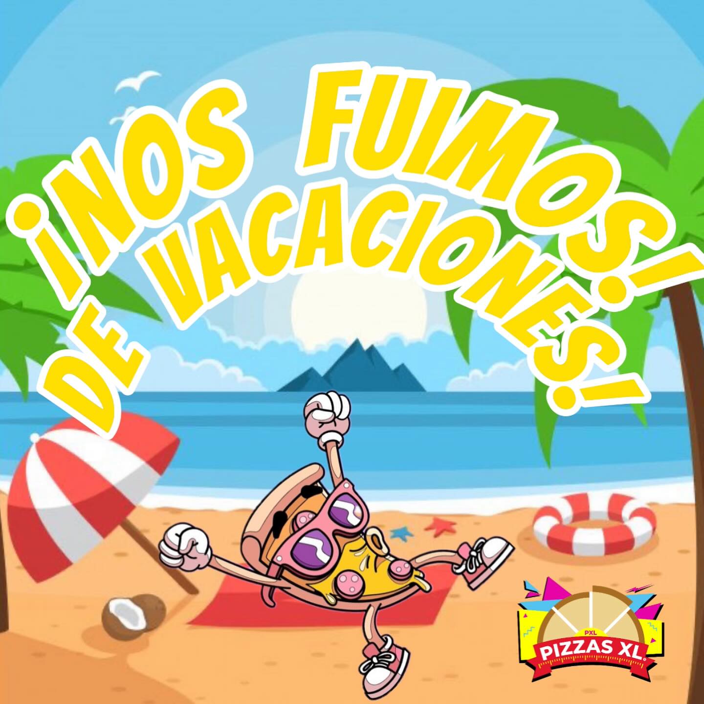 Amigos XL 🍕!!
Nos fuimos de vacaciones
Nos volvemos a encontrar este marzo 2024 ✨ con muchas cositas , que ya estamos preparando, mil gracias a tod@s por su apoyo todos estos años , esperamos seguir teniendo su compañía y buena onda , FELICES VACACIONES ☀️ 💕🍃
#vacaciones #pizzasxl #verano #sol #summer #stgo #buenasvacaciones #vibes #usach #marzo2024 #vacaciones2024 #gracias