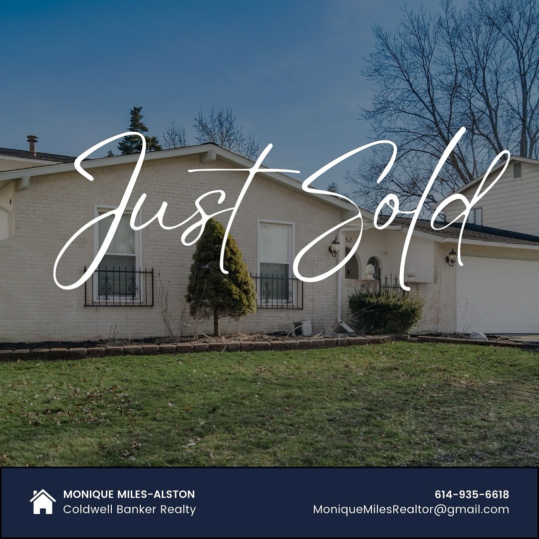 Congratulations To My SELLERS!! 🏡🔑 JUST SOLD!!
THANK YOU SO MUCH @walkingbeauty__ For trusting me with the sell of your home 🏠 🔑 This home is truly a gem in Sharon Woods!! 💎
We had 30+ showings over the first weekend listed!!! The market is full of Buyers trying to find their dream home. Yes, interest rates may seem high, but there are so many ways to lower your interest rate and make buying a home an achievable goal. If you want to know more… DM ME 📨 or shoot me a text 📲 614.935.6618.