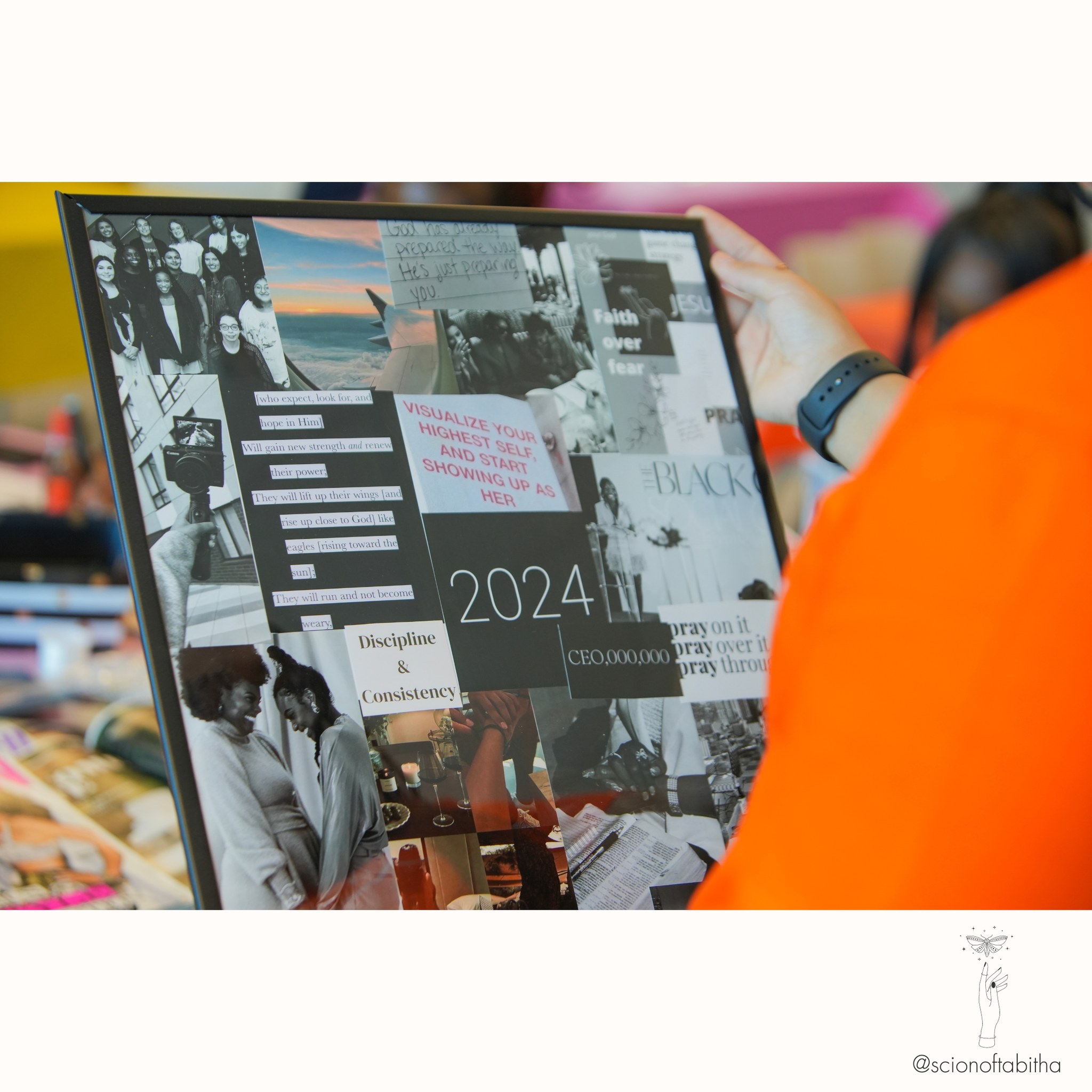 My goodness!!! We had a fantastic time during our 2024 Vision Board Party with the girls 💃. It was inspiring to learn about the goals they have set for themselves this year and beyond. At Scion of Tabitha, we are committed to supporting each girl in achieving their dreams and more 💛🧡💞!
Special thanks to our moms who took the time to bring their baby girls, our guest speaker @ajahmoore_ (you were awesome!), our volunteers, and our directors for organizing such a beautiful moment.
With wings like yours, the sky's the limit!
Follow us on Instagram and Facebook @scionoftabitha for more updates on our events and initiatives and visit our website www.scionoftabitha.org to learn more about our nonprofit!
📸 @boldframemoments