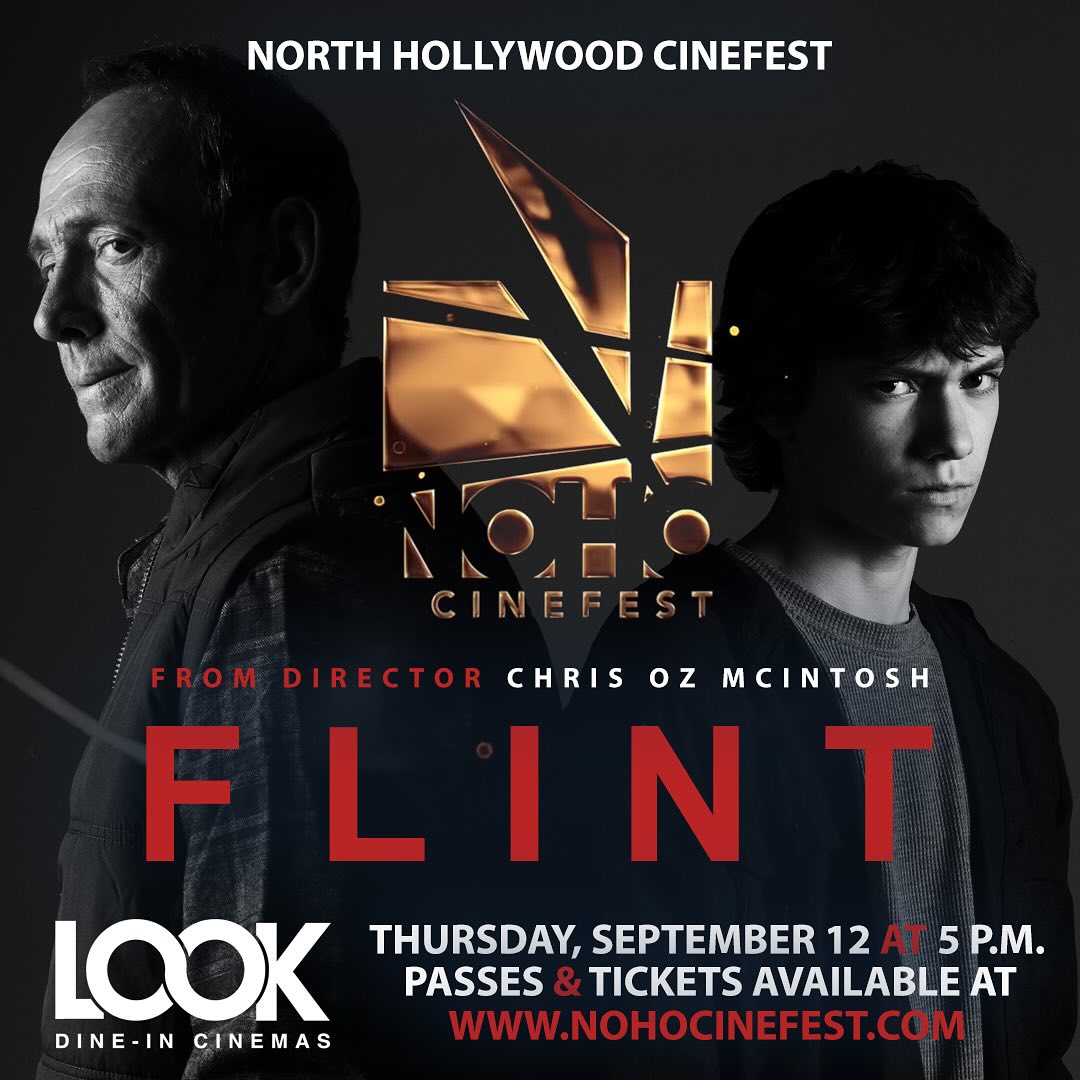 HOLLYWOOD HERE WE COME! Super stoked to announce that Flint makes its Los Angeles debut at @NorthHollywoodCineFest on September 12! If you’re near LA, come hang out with us in NoHo and check out our character-centered psychological thriller next month! See you there! OK->LA #oklahomafilm #okiefilm #indiefilm #noho #northhollywood