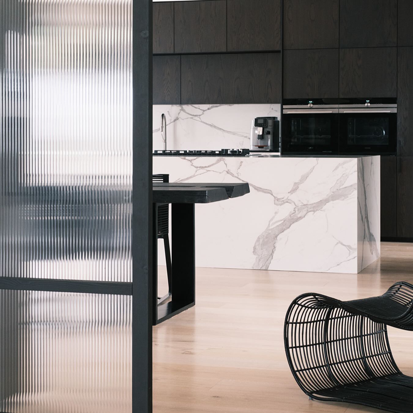 K A N S O 簡素
“Simplicity or elimination of clutter. Things are expressed in a plain, simple, natural manner. Reminds us to think not in terms of decoration, but in terms of clarity. A kind of clarity that may be achieved through omission or exclusion of the non-essential.”
Using Level Statuario Extra Matt 12mm our team at Rock & Stone carefully crafted the kitchen island and prep counter with a cupboard height splash back.
Level Statuario was the perfect choice for this project where there was emphasis on the idea of Kanso, one of the seven philosophies of Zen where there is emphasis on simplicity and purity.
With it's bright white background crossed with medium, wide grey veins and large segments of white in between, Level Statuario Extra Matt delivers simplicity and timeless elegance.
We certainly achieved the Japanese aesthetic of Kanso in a collaborative effort between @frankiemachineshop @ashleystemmett @blum_southafrica and our team at Rock & Stone and we are thrilled with the results.
Well done to all involved and thank you for another great project.
Level Statuario Extra Matt 12mm supplied by @sastonestudio
Be sure to check out our website and call us for any inquiries you may have.