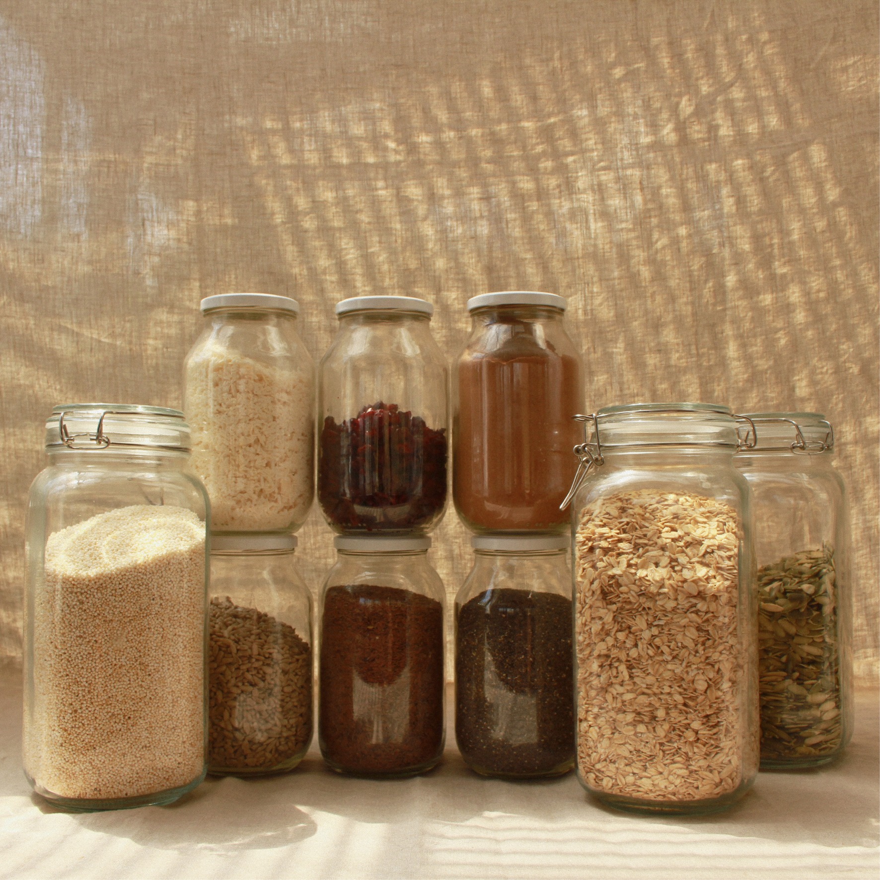 GRANOLA - Estos son los ingredientes secos que conforman nuestra granola, una delicia! #hechoencasa #simplelife #slowcocking #huertolahormiga