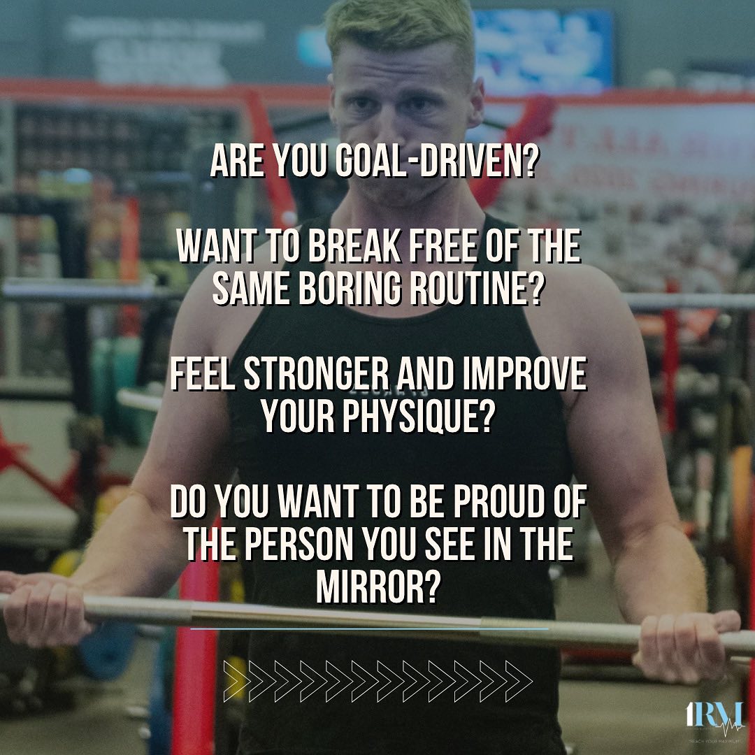 If you are someone who feels like they’re stuck in a boring routine and is ready for a change, then it’s time to come train with me.
I got into coaching to help push people towards their goals and into a healthier and happier lifestyle.
Head to the link in my bio or DM me to book your consult NOW!!!!