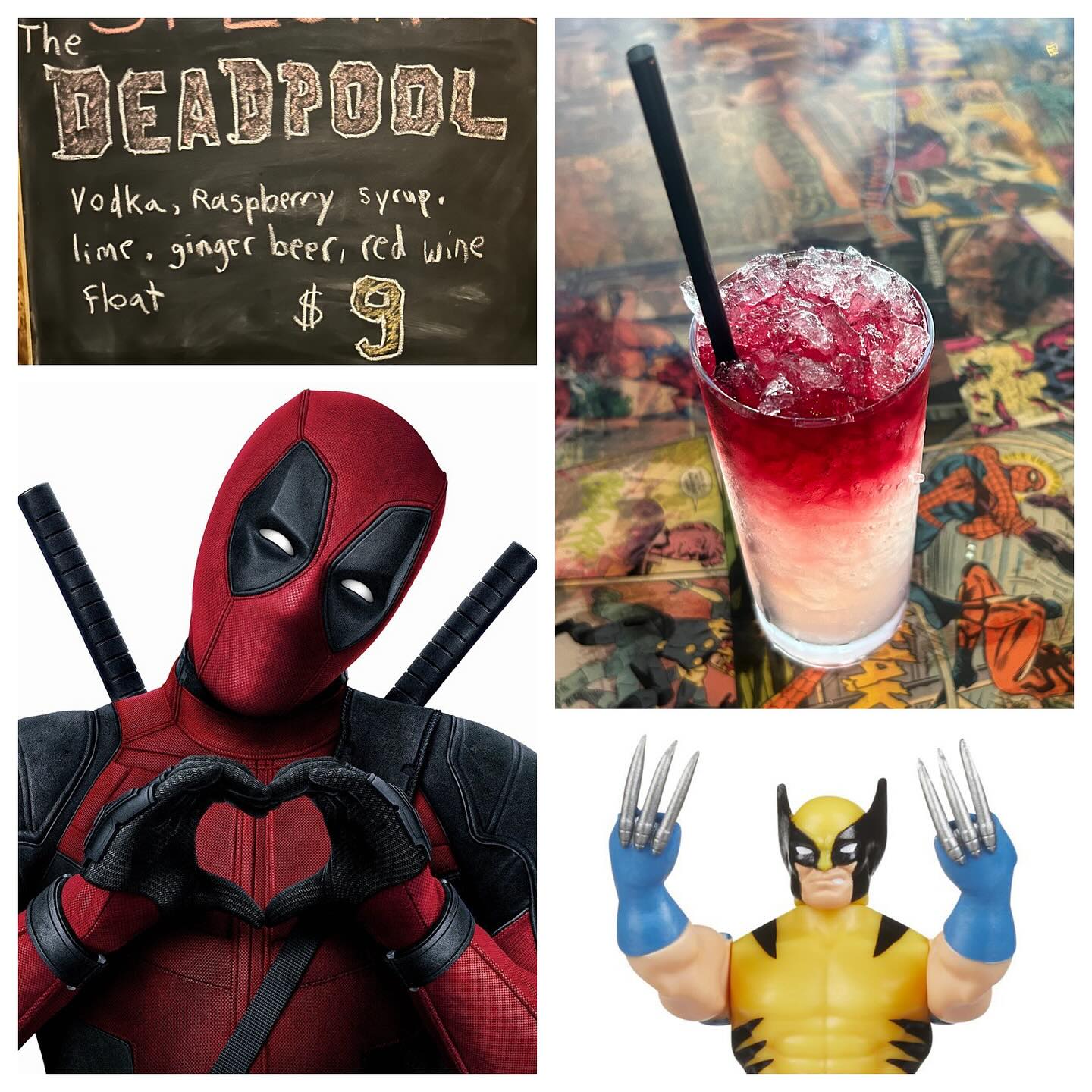 Now playing at Arabella, the Deadpool!