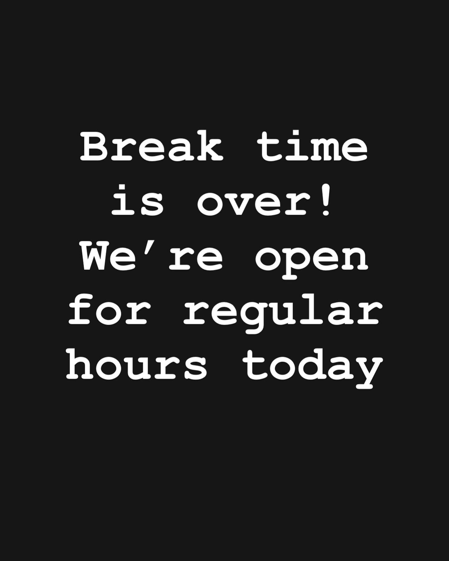 Come show our staff some love!! Bring your appetite and your patience as we reopen and make everything from scratch… again.