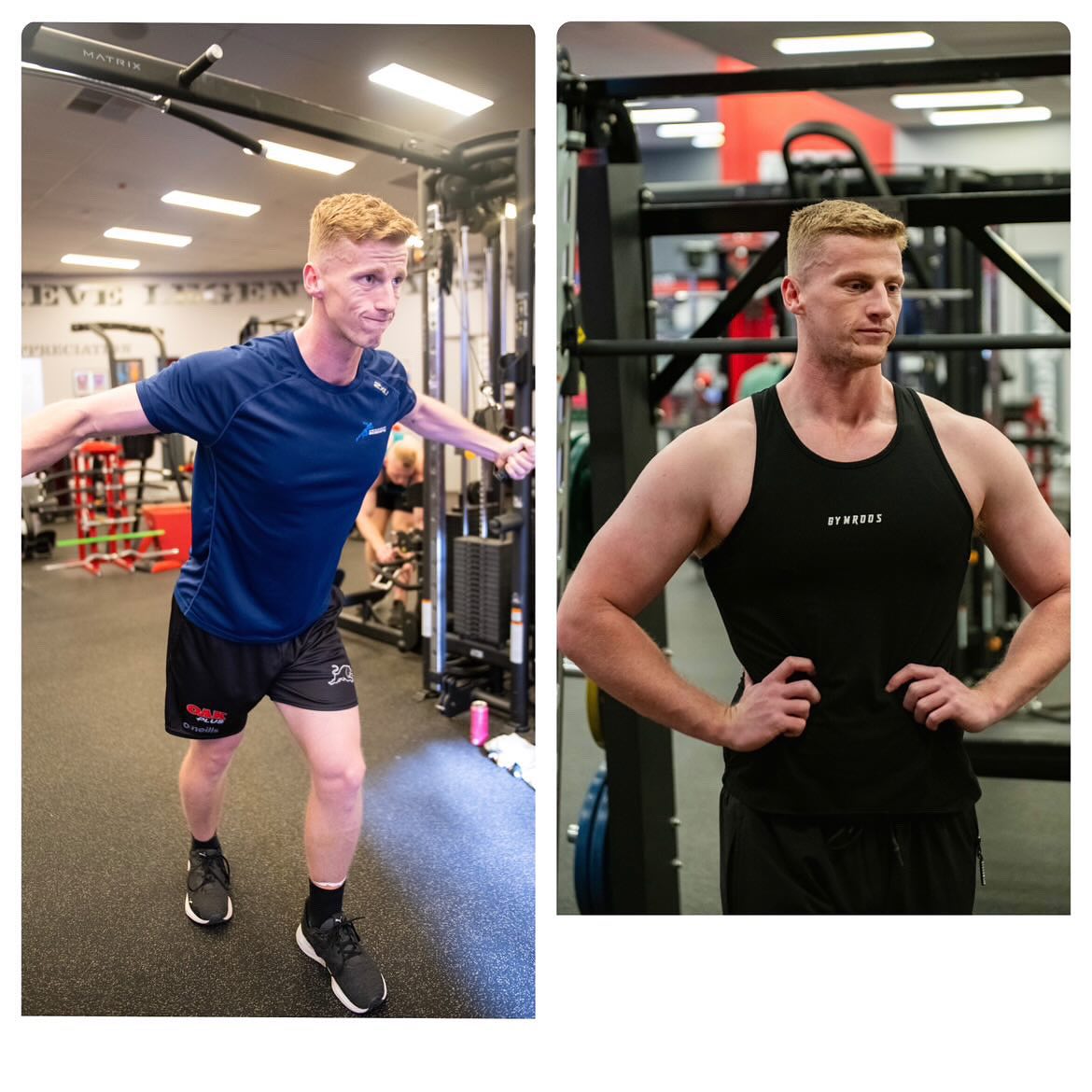 My fitness journey
2023 has been a big year for me not just starting with the @1rmhealthandnutrition team but also for myself and improve my Physique.
Back in 2021 I was around 108kgs, later that year I had decided that I had had enough and by the end of the year was down to 85kgs.
Over the next year I would sit between 85-90kg.
Going into 2023 I was determined to lose some more fat as in July I was at my lowest of 78kgs. The problem was I wasn’t very strong and didn’t have a whole lot of muscle.
With the guidance of @coachrhysmccartney_1rm Over the next 5-6 months I would be in bulk eating up to 4600 calories and gaining 16kgs over that time.
Obviously in this time I haven’t been able to a whole lot of legs due to my injury however that will change very soon as we move into a small cut and start running as well as moving more.