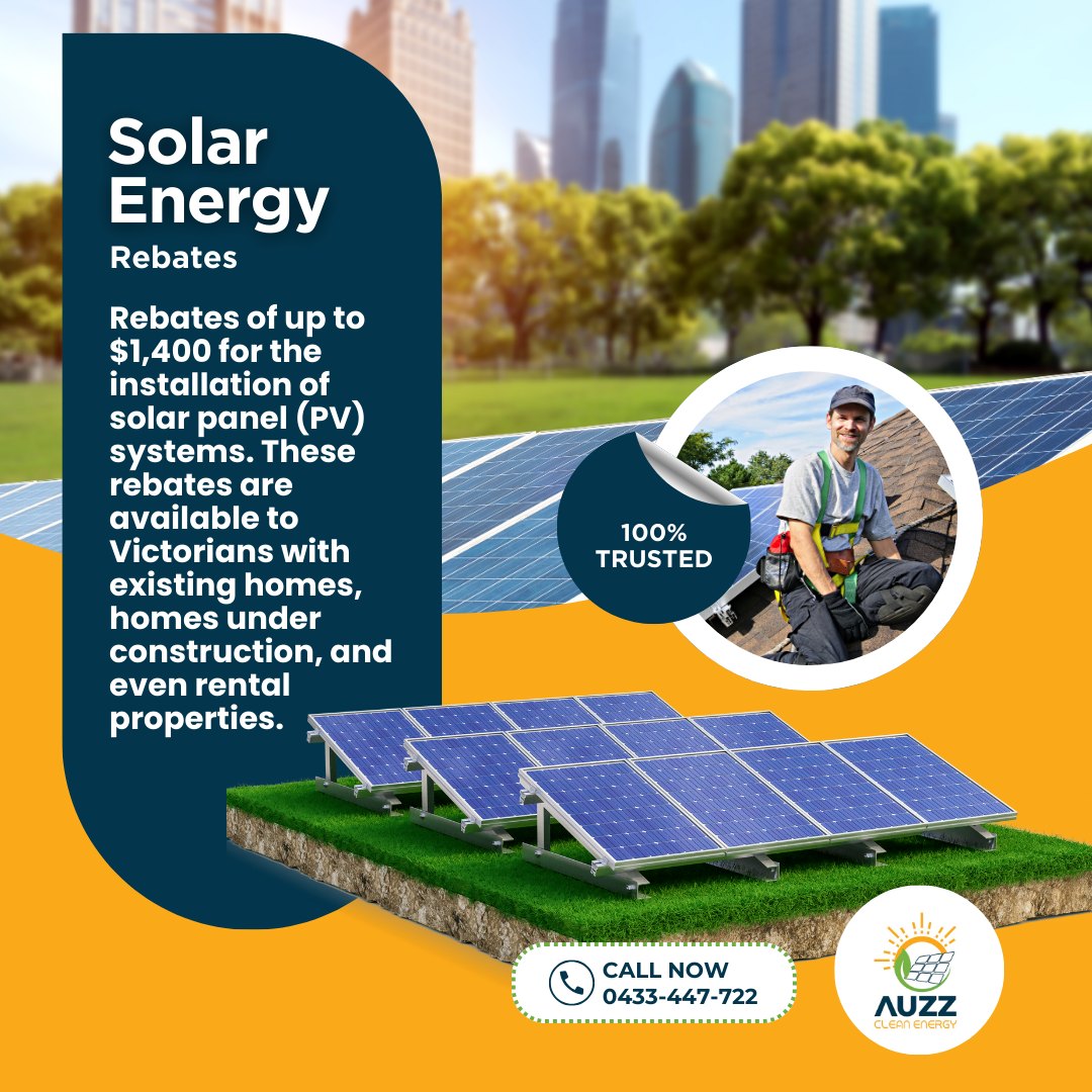 🌞 Save Big with AUZZ Clean Energy – Solar Panel Rebates Up to $1,400! 🌱
We’re excited to offer rebates of up to $1,400 for the installation of solar panel (PV) systems! These rebates are available to Victorians with existing homes, homes under construction, and even rental properties.
How It Works:
Rebates are released each month according to scheduled release dates.
You can also reduce your upfront cost by applying for an interest-free loan that matches the rebate amount.
Don’t miss out on this opportunity to make the switch to clean energy and save on your installation costs!
Check out our client review videos on our page! ⭐⭐⭐⭐⭐
📱Contact Ash, your local provider, on 0433 447 722
Auzz Clean Energy
.
.
.
.
.
#auzzcleanenergy #solar #solarpowered #vicsolar #solarpanels #GoGreen #gosolar #SolarEnergy #CleanEnergy #SaveMoney #AuzzCleanEnergy #SaveOnEnergyBills #GovernmentRebate #SustainableEnergy #SolarPower #AuzzCleanEnergy
