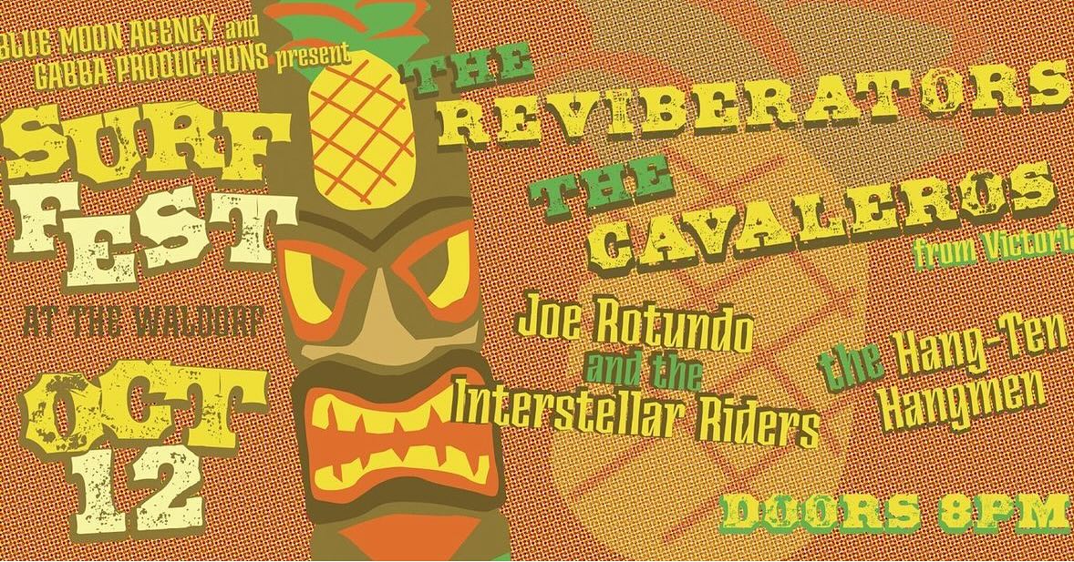 Get ready for an epic night of surf rock at Surf Fest this SATURDAY🎸 Featuring The Reviberators, The Cavaleros, Joe Rotundo & the Interstellar Riders, and The Hang-Ten Hangmen! 🤘 Doors open at 8 PM — don’t miss out on these killer vibes and get your tickets on Eventbrite NOW! 🌺🏄♂️
🎟️Link is also posted in our stories.
.
.
.
@gabbaprod
@michaeldemersart @loscavaleros @yucastereo_radio @thereviberators @thehangtenhangmen @joe_rotundo @mbignell1 @citranddiscorder @civl_radio