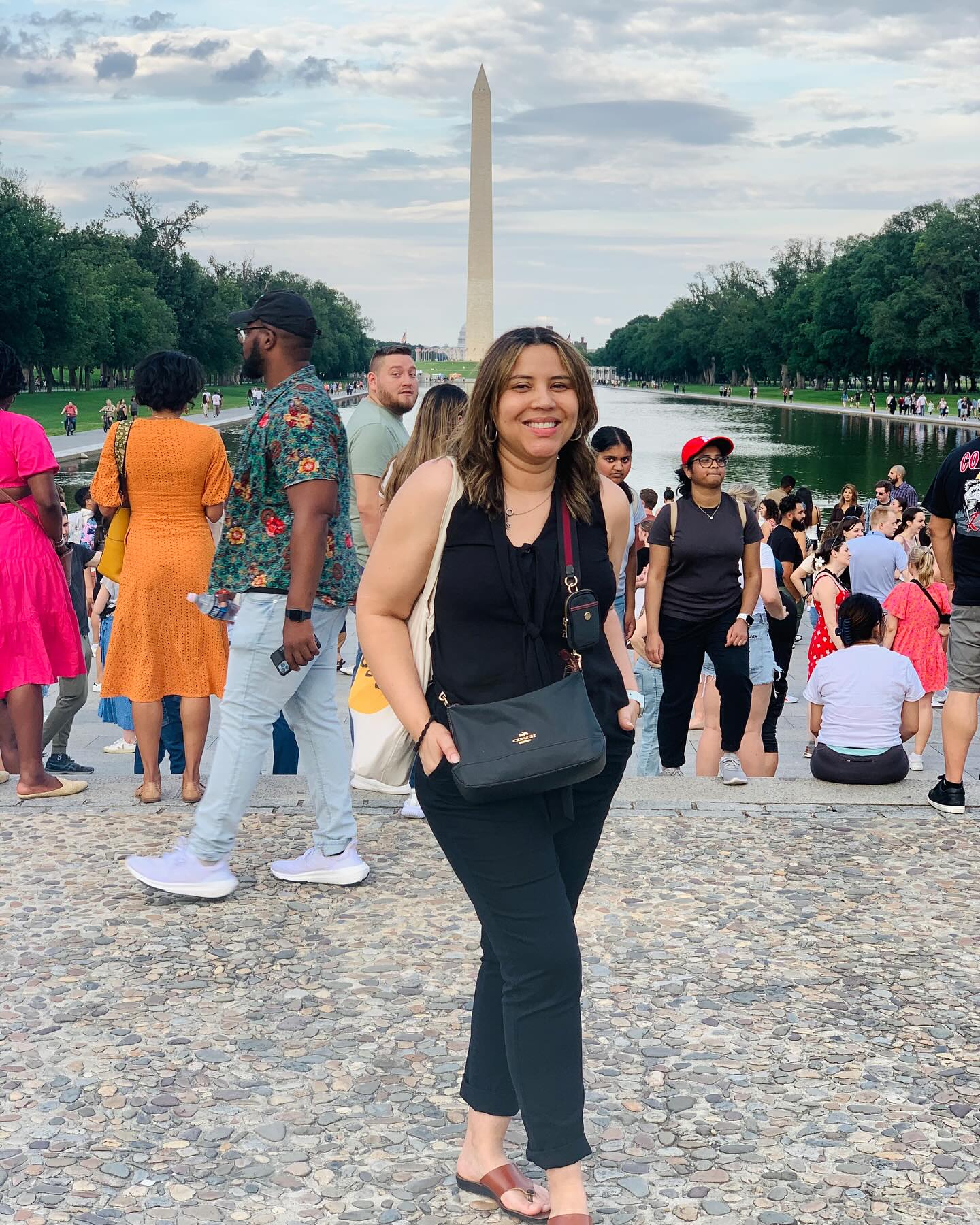 So much fun yesterday at the salsa lessons in front of the Lincoln Memorial. What a great way to spend a Sunday. What did you do?