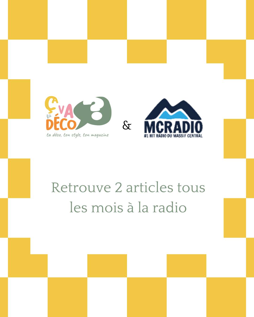 Je te l'avais annoncé début Janvier @ca_va_ta_deco_ton_magazine c'est aussi 2 articles par mois en version Podcast sur MC RADIO
Les diffusions se font :
Le lundi à 15h
Le mercredi à 12h
Le samedi à 10h
Tous les épisodes sont également disponible en Replay
D'ailleurs tu peux écouter l'interview de Sarah @babioles_etc !
Lien en bio
#magazinedeco #saintvalentin2025 #tendance2025 #decoratricedinterieur #homedetox #cavatadeco #decosaintvalentin #decorationinterieur #magazine #decoratrice #inspirationdeco #brocante #interview