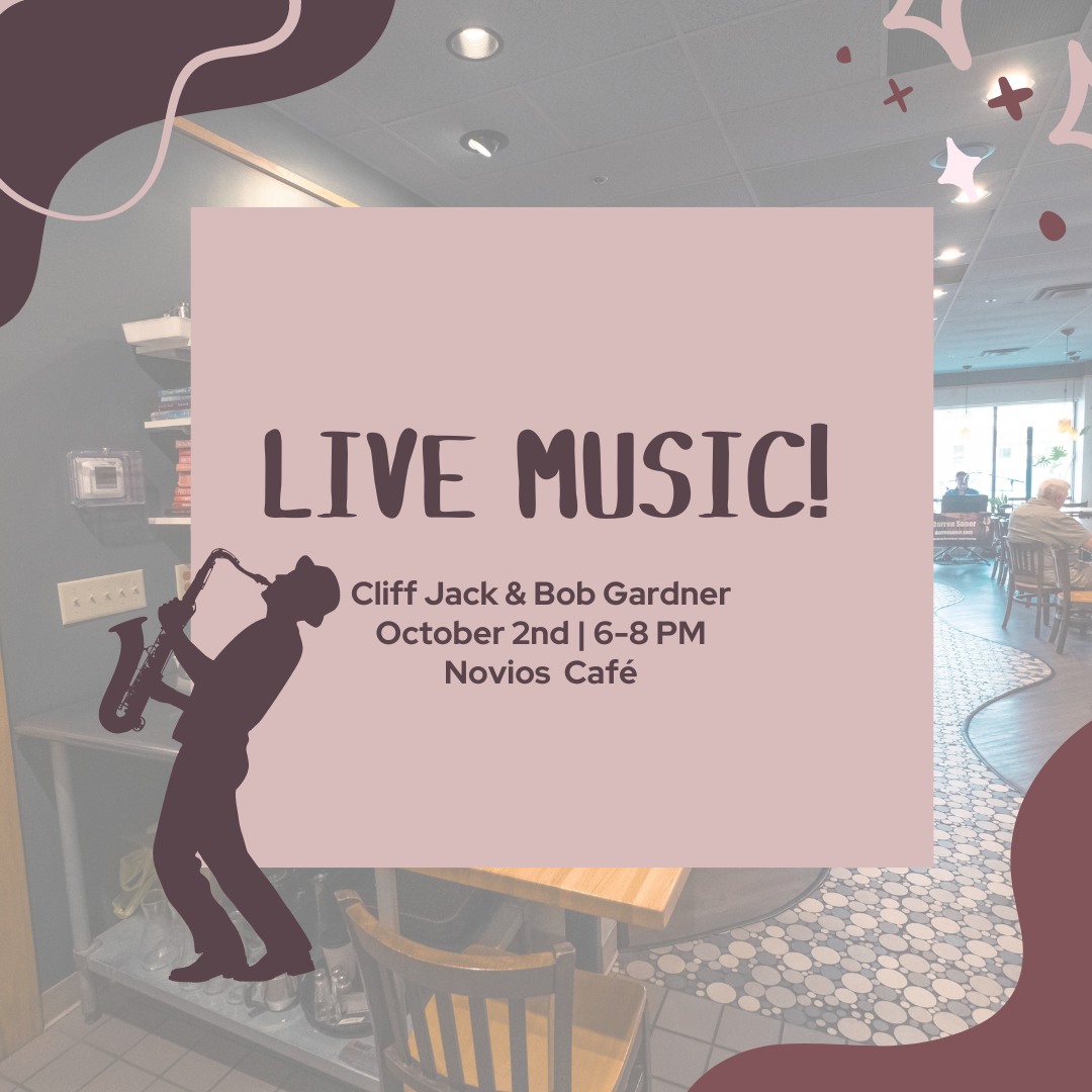 🎵 Playing Tonight: Cliff Jack & Bob Gardner! 🎵
Join us at Novios tonight for some jazz and good vibes. The high is 75 today, so we'll be drinking white wine and pretending it's still summer ☀️ We added two new Spanish wines to our list: a chardonnay and rosé. The forecast looks great.