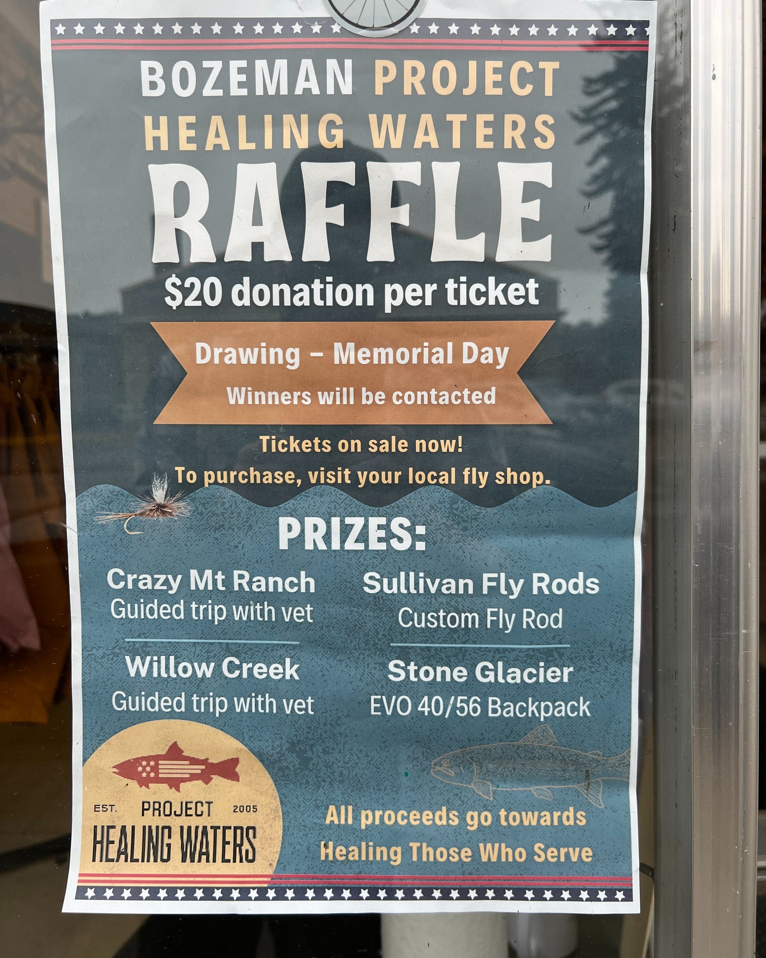 We are thrilled be involved with the Bozeman Project Healing Waters fundraising raffle! The drawing takes place on Memorial Day, and you have a chance to win a custom fly rod build from us, some great guided fishing trips with a veteran, and a Stone Glacier Backpack. Tickets are available at local fly shops for $20 each.
#SullivanFlyRods #CustomFlyRods #FlyRods #FlyFishing #LivingstonMT #HandmadeInLivingstonMT #DifferenceBetweenArtAndProduction