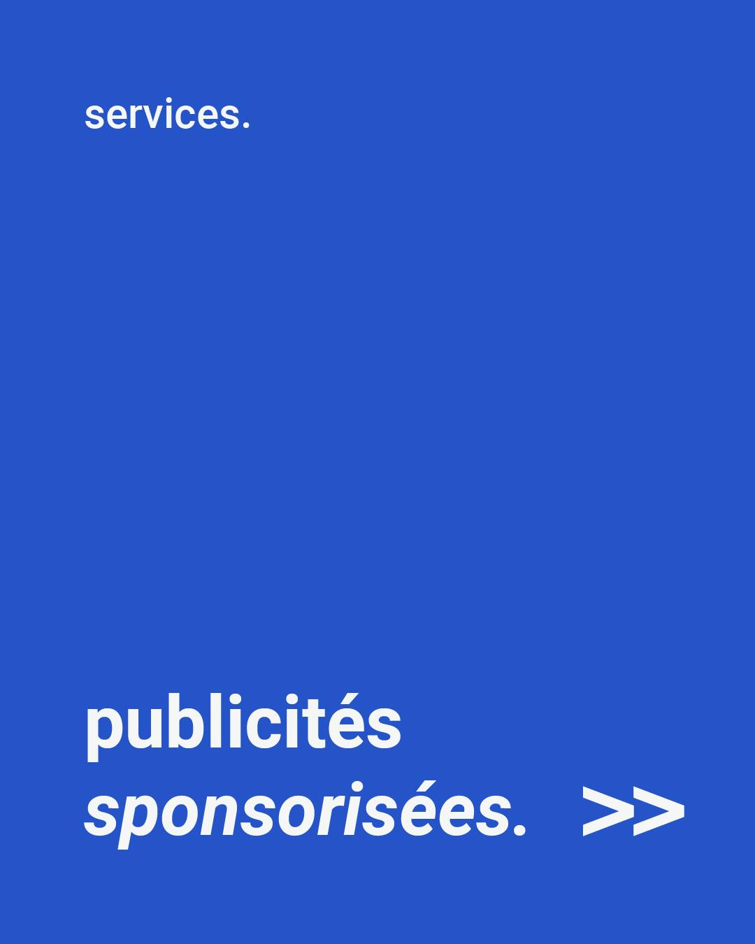 Les publicités sponsorisées, c’est l’art de toucher les bonnes personnes, au bon moment, avec le bon message. 💭
Chez tac.studio, on crée des campagnes sur mesure pour maximiser votre visibilité sur Meta, Google et bien d’autres plateformes.
#TacStudio #LeDigitalQuiClaque #PublicitésSponsorisées #StratégieDigitale #Impact