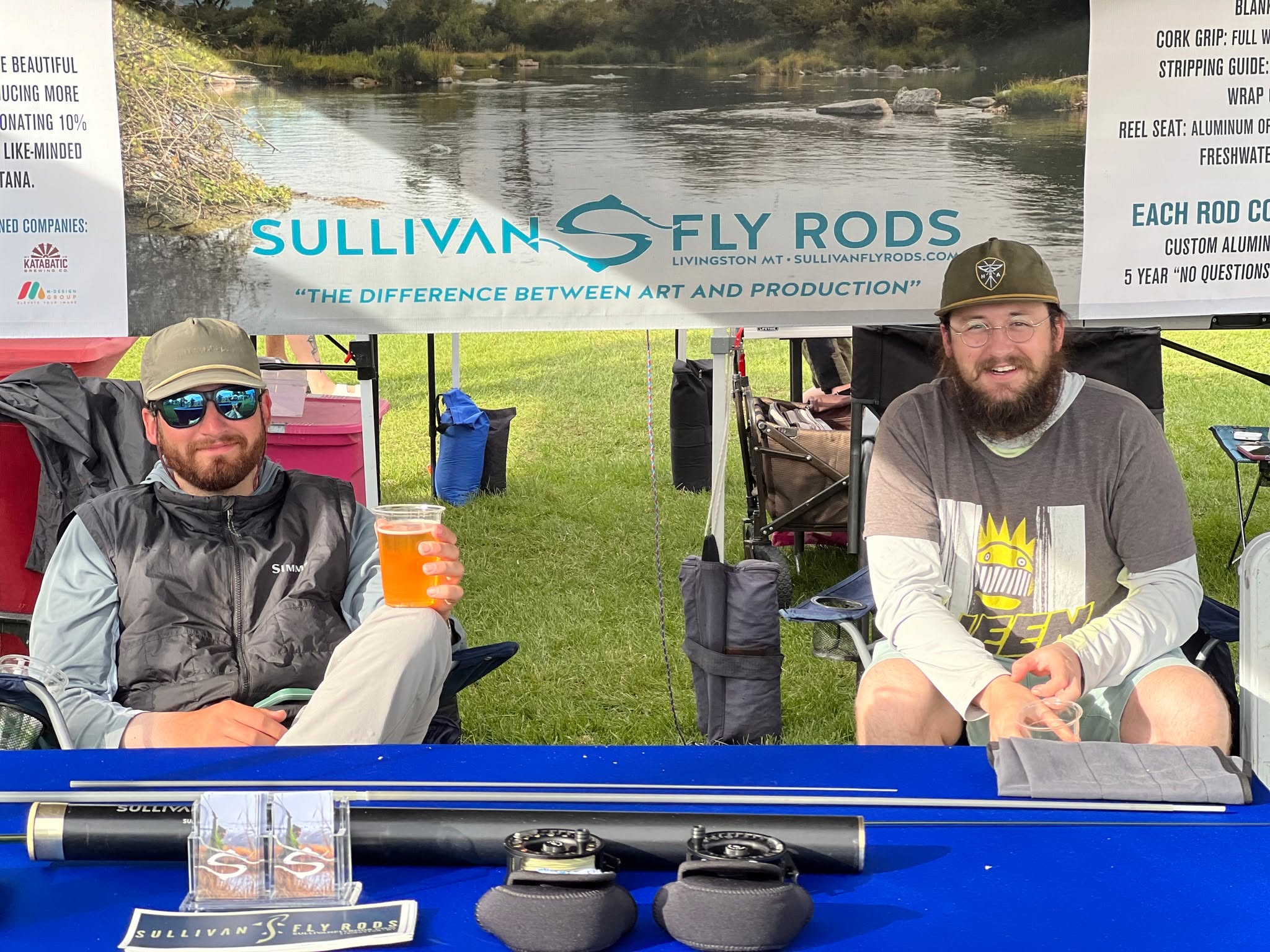 Tonight is the first Livingston Farmer’s Market of the year! We are very excited to be a part of this event once again this year, and look forward to seeing everyone there. Come check out our new Made In America blanks, cast fly rods, and tell fish stories.
See you there!
#SullivanFlyRods #CustomFlyRods #FlyRods #FlyFishing #LivingstonMT #HandmadeInLivingstonMT #DifferenceBetweenArtAndProduction #AmericanMade #MadeInTheUSA
