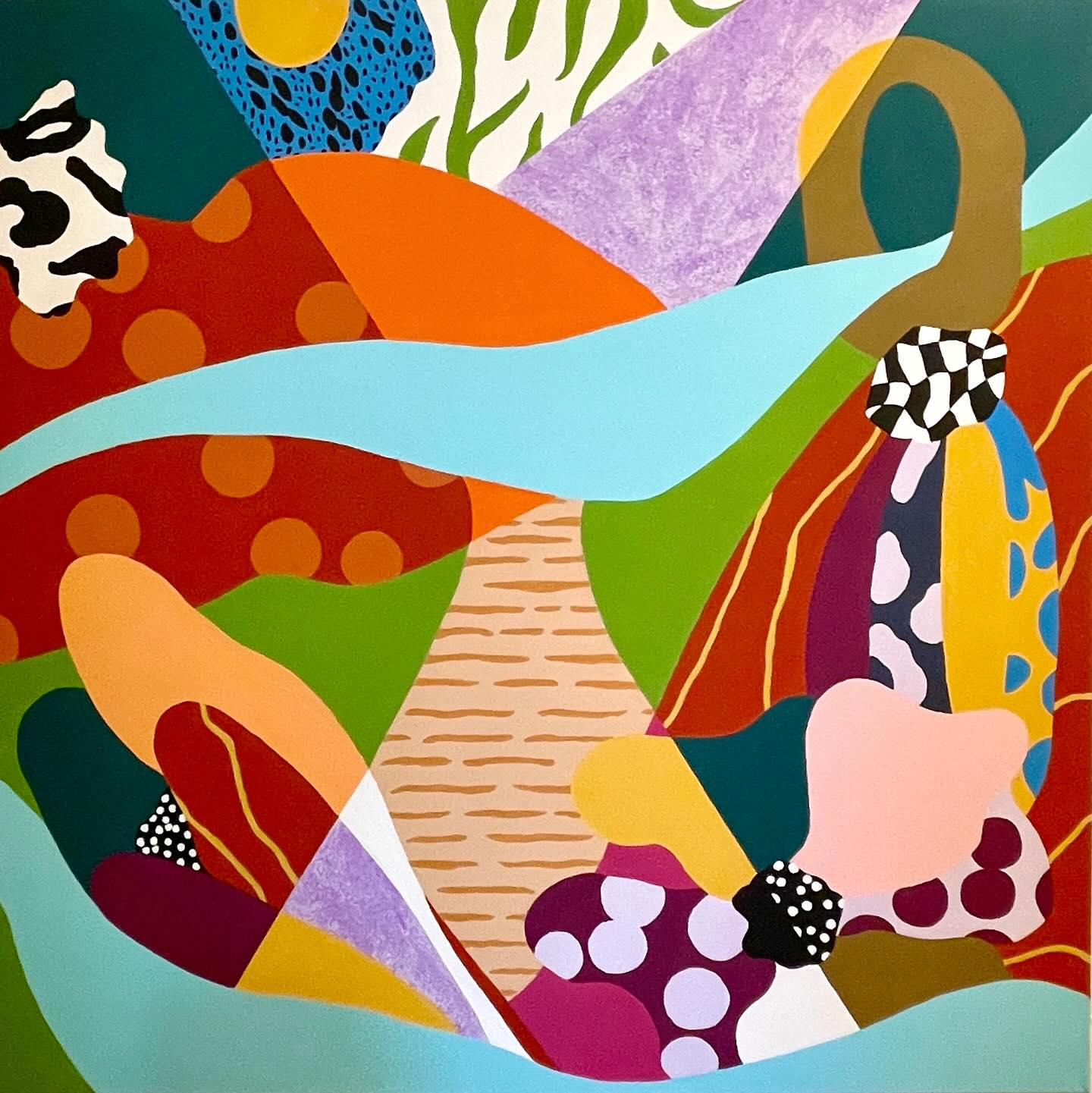 “MARCH 8 OR GIVE ME TIME”, 100 x 100 cm, Acrylic on canvas.
.
.
.
.
#marera #marerastudio #surfacedesign #murals #muralist #muralsberlin #contemporaryart #emergingartist #artforsale #artstudio #wallart #abstractshapes #artstudiolife #interiordesign #colourforinteriors #artberlin #artistberlin #berlinart #berlinmuralist #iwd #empoweringwomen