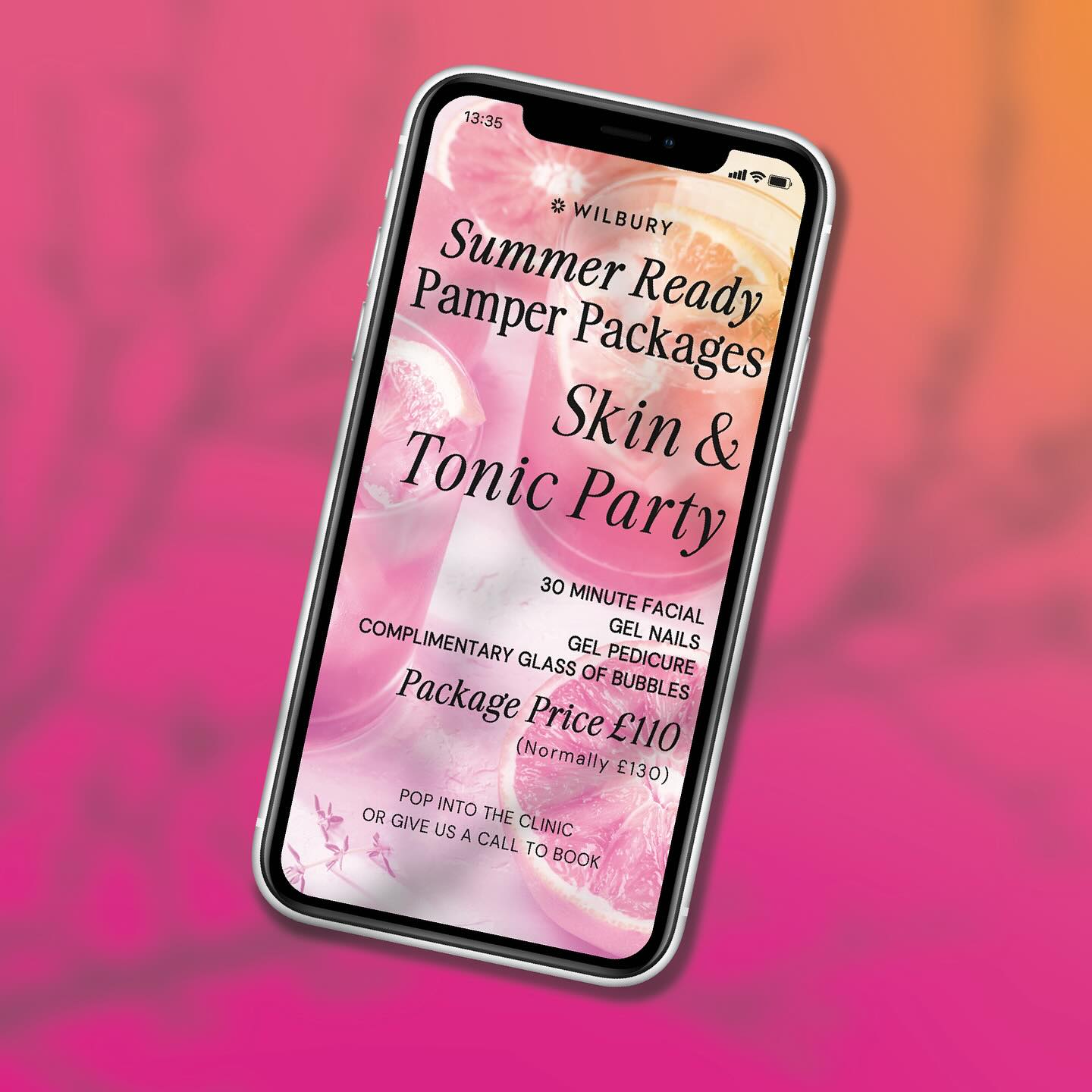 It’s Summer don’t you know?! Here’s some super fun social posts and a flyer created for @wilburyclinichitchin to promote their amazing Summer Offers this year. If you’re a service-based business looking to inject some Seasonal personality into your marketing, get in touch. I’d love to help!