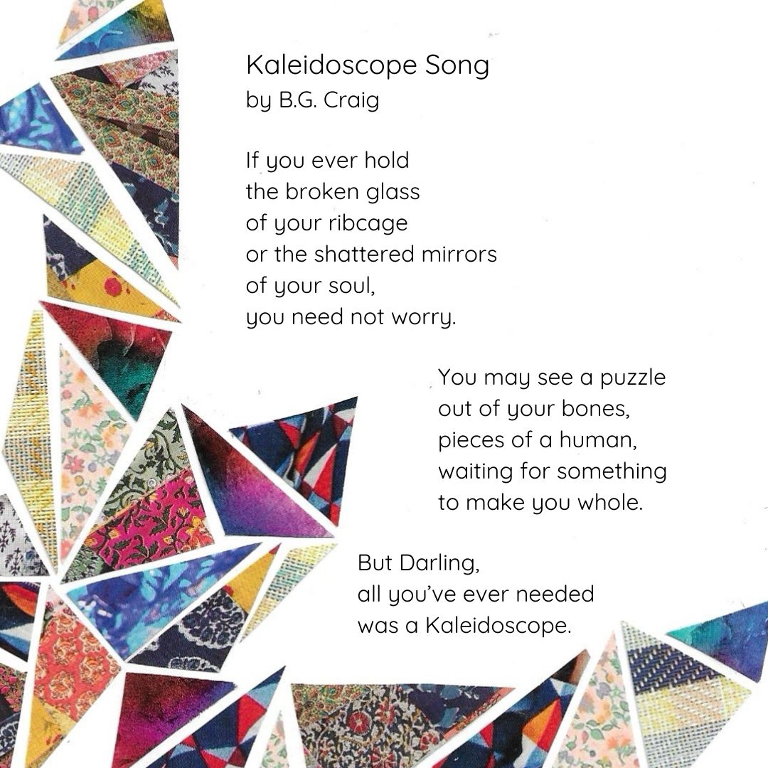 Today I'm sharing another poem and a fun fact! The earliest version of my debut poetry book was actually originally titled, "Kaleidoscope Song," and it was not going to include any artwork at all. This poem was going to be the "title poem" of that book, so when I switched directions to "All the brooding flowers," I wasn't going to include this poem because I so strongly associated it with that earlier version of the book. However, I made a last minute decision to add it, and so this poem was the very last poem I added to the line-up of this book (and this image was the last art I created for the book as well). In the end, I think this poem is a nice way to pay homage to that (now-buried) earlier work!
What do you think? Was the poem a good last-minute inclusion? Should I have kept the original title? Actually, maybe I don't want to know... 🫣
Tags:
#Allthebroodingflowers #poetry #poet #art #poem #poetrycommunity #writersofinstagram #writer #poetsofinstagram #poems #writing #quotes #life #artist #quote #words #poets #inspiration #quoteoftheday #poetsofig #writersofig #writerscommunity #poetryofinstagram