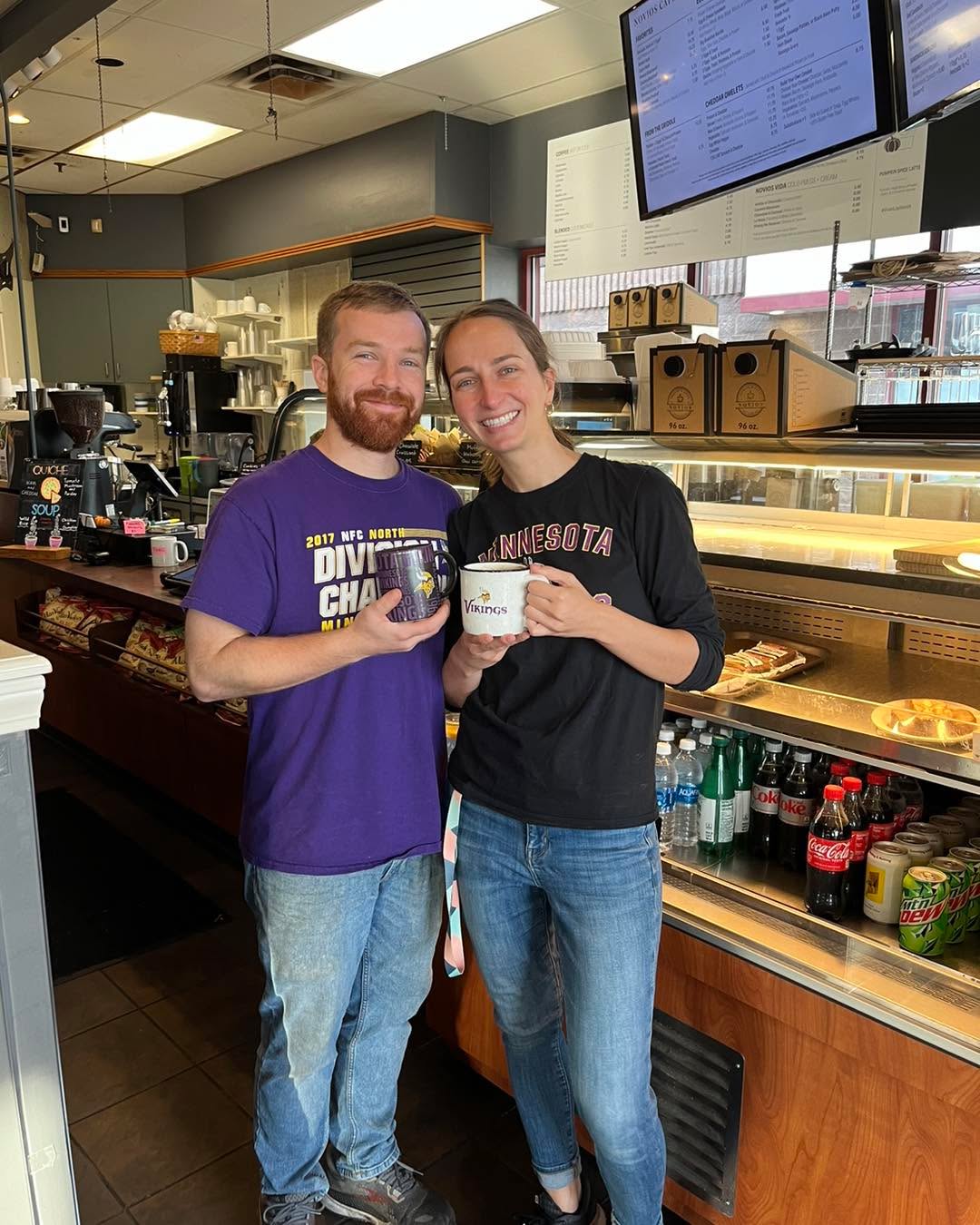 💜💛SKOL VIKINGS💛💜
Novios Café is open from 7-2 today, so stop on by for a little pre-game caffeine boost! 📸 @bitesbykara