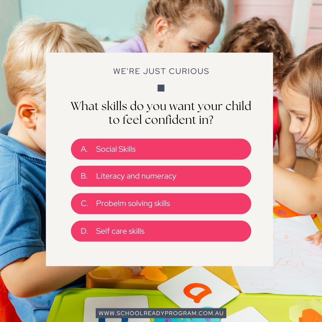 Did you know? Early literacy, numeracy, and social skills are foundational for school readiness! Which skills do you most want your child to feel confident in?
Join our 2025 Empowering Futures: School Ready Program. Sign up via our website: www.schoolreadyprogram.com.au
#schoolready #midnorthcoast #earlylearning #kindergartenready #youngmindsthrive #nambuccaheads #portmacquarie #coffsharbour