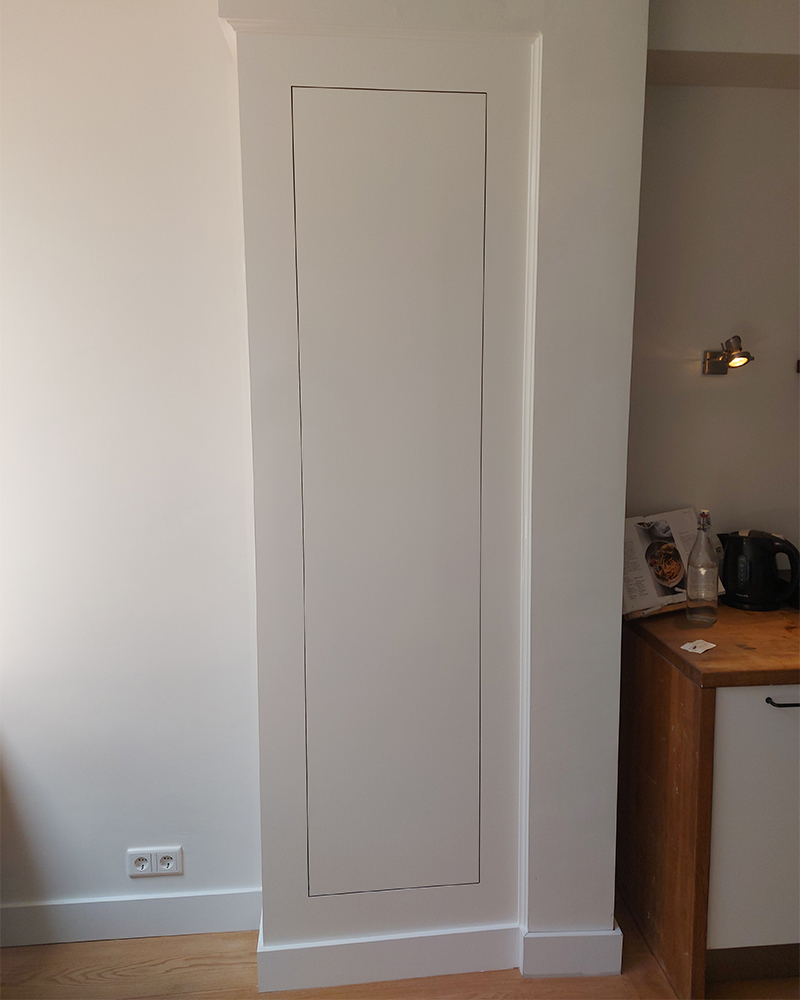 Ketel Kast #interiors #wood #timmerman #woodworking #carpenter #paint #schilder #stucwerk #smartliving #constructionsite #constructionwork #contractor #aannemer #renovation #reconstruction #denhaag #amsterdam #utrecht #zuidholland #completerenovation